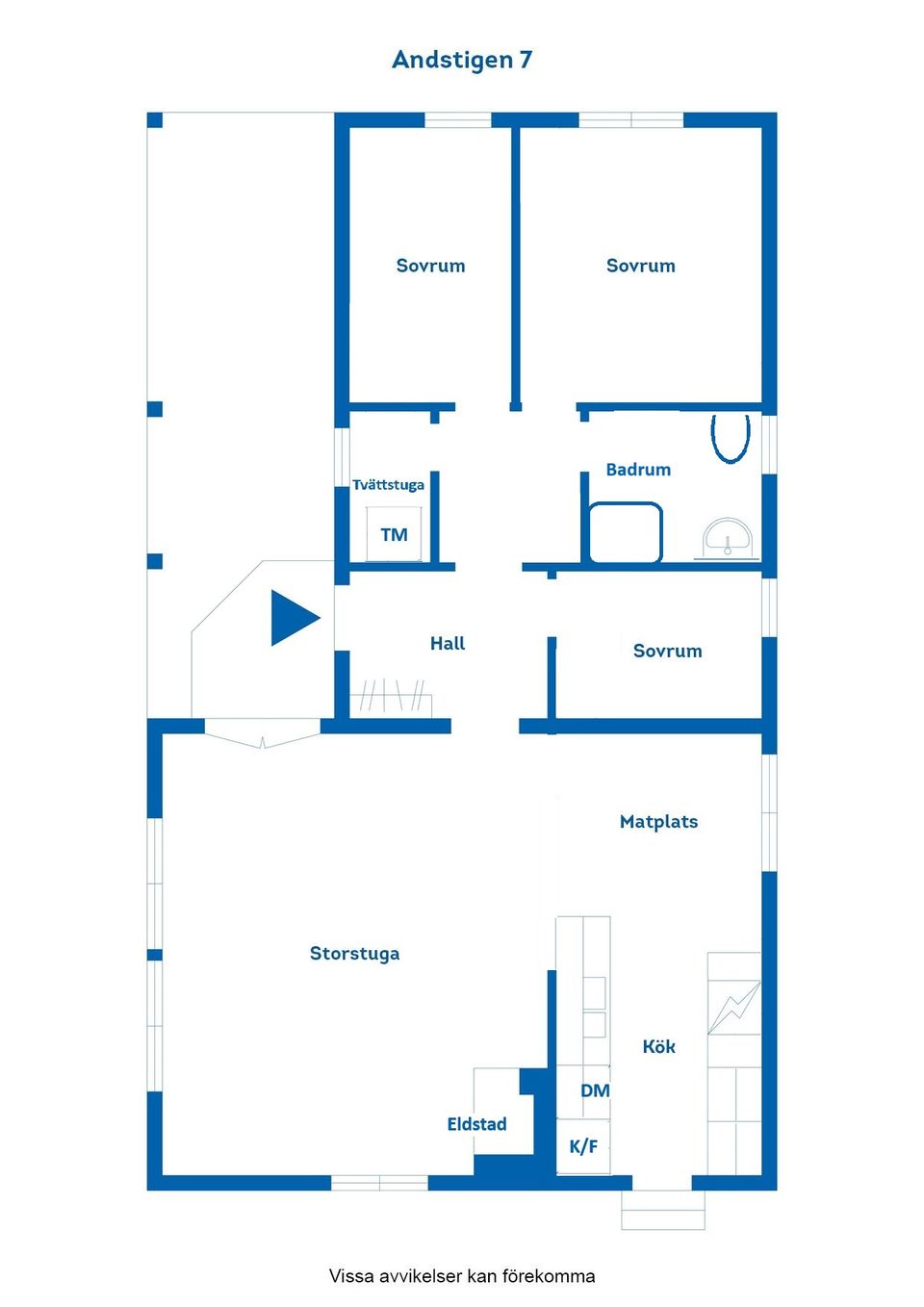 Fritidshus, Andstigen 7, Bränntorp, Finspång