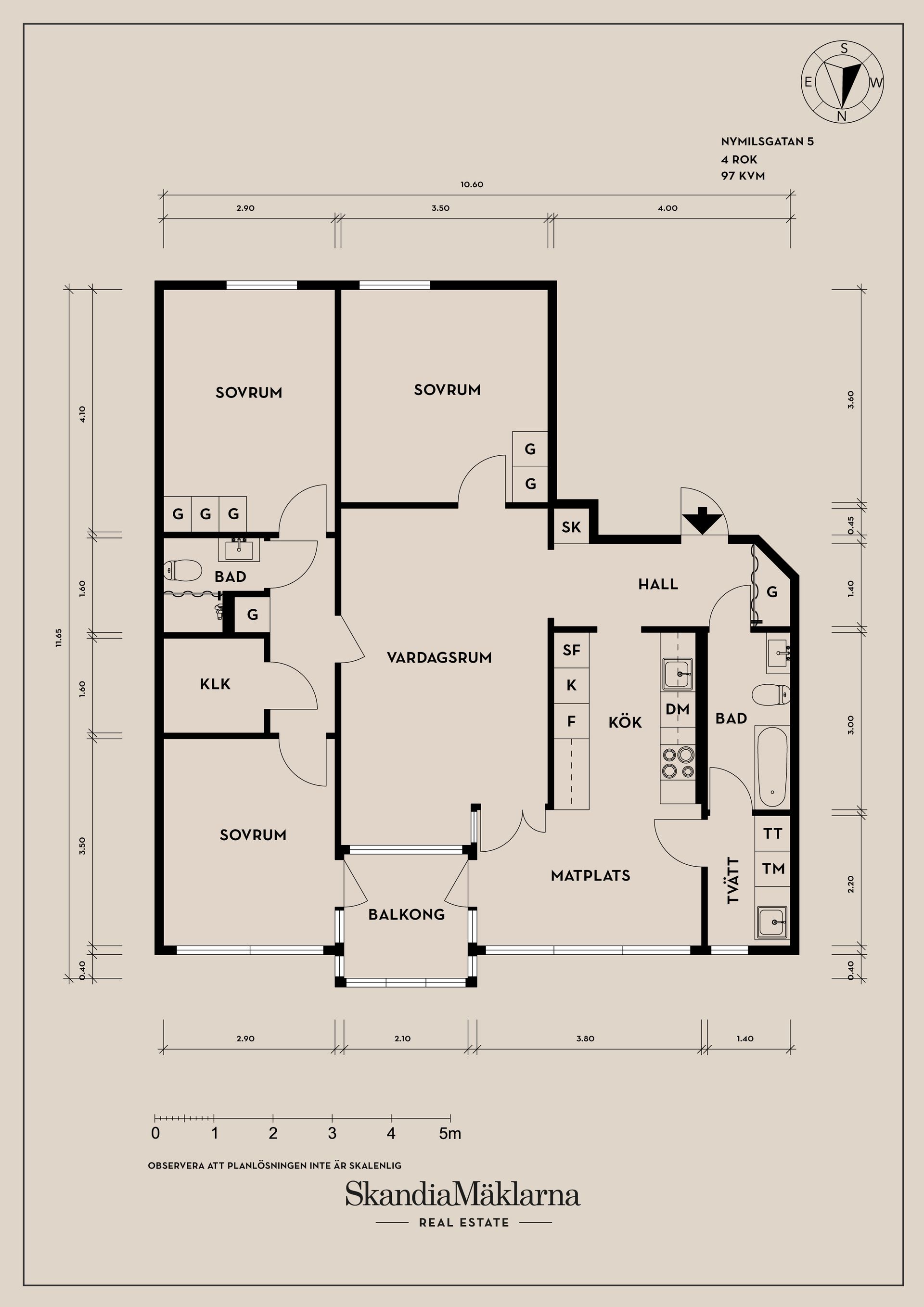 Bostadsrätt, Nymilsgatan 5, Flatås, Göteborg