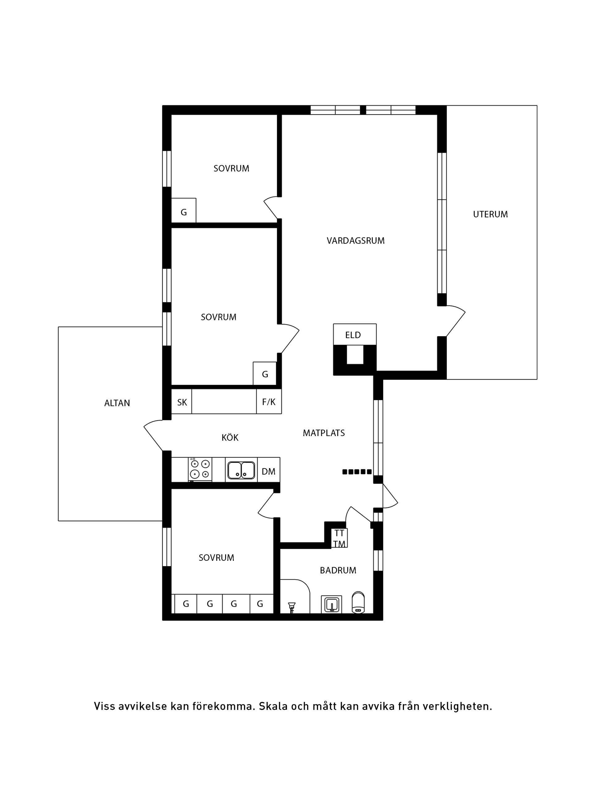 Fritidshus, Edsviksvägen 1, Hjälmsätters Fritidshusområde, Katrineholm