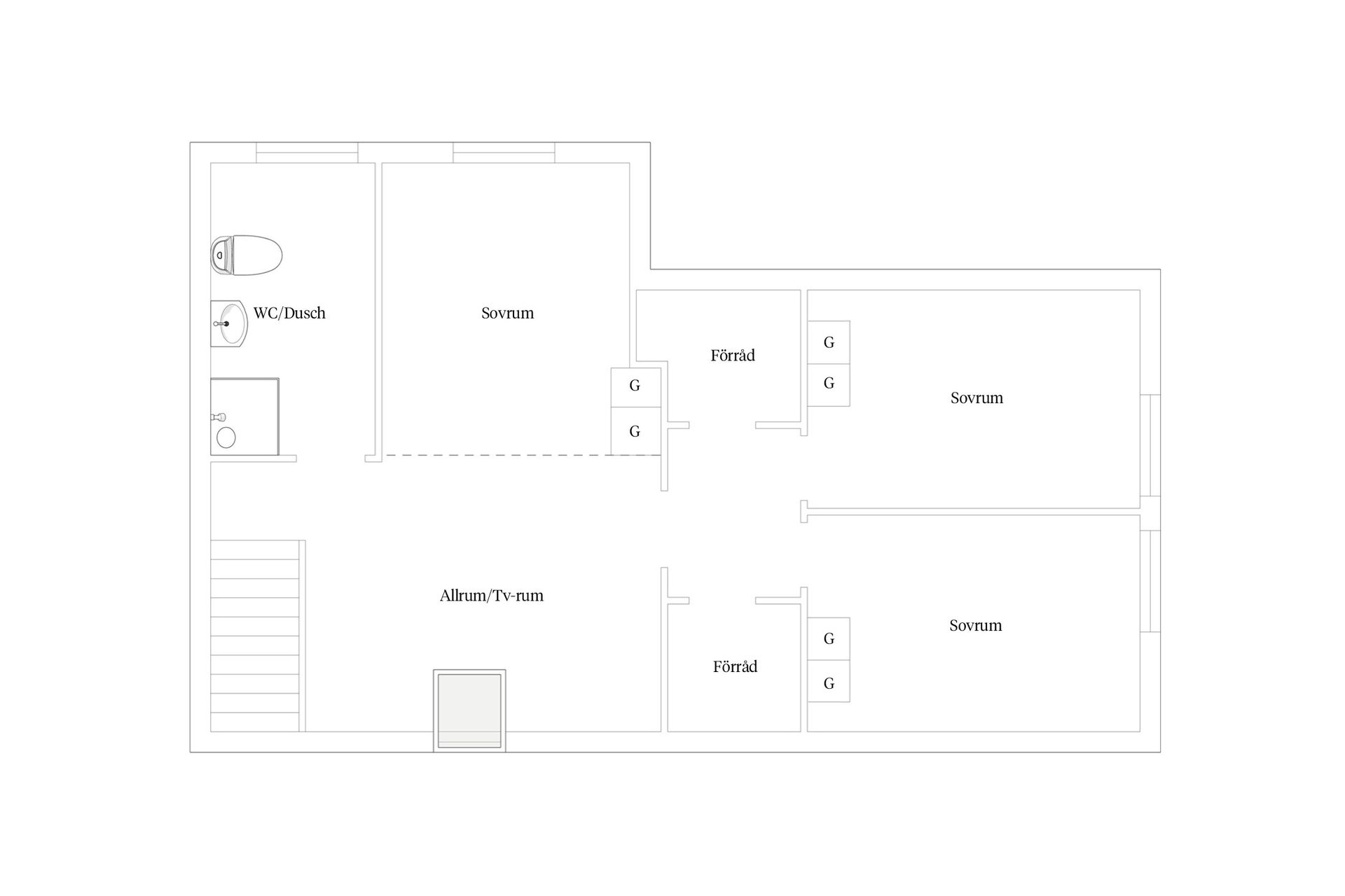 Bostadsrätt, Pilgatan 8B, Väster, Växjö