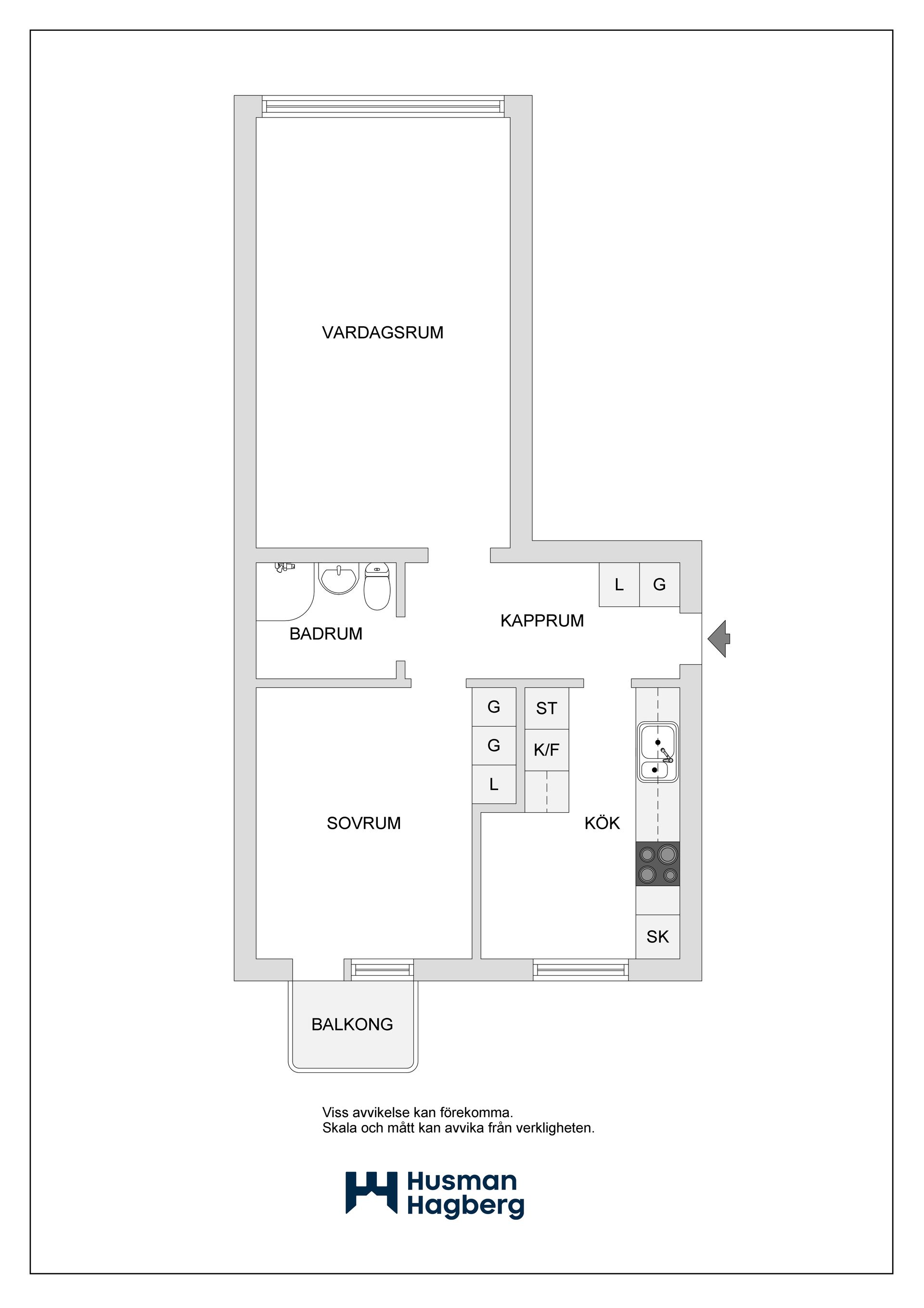 Bostadsrätt, Murargatan 14C, Uppsala
