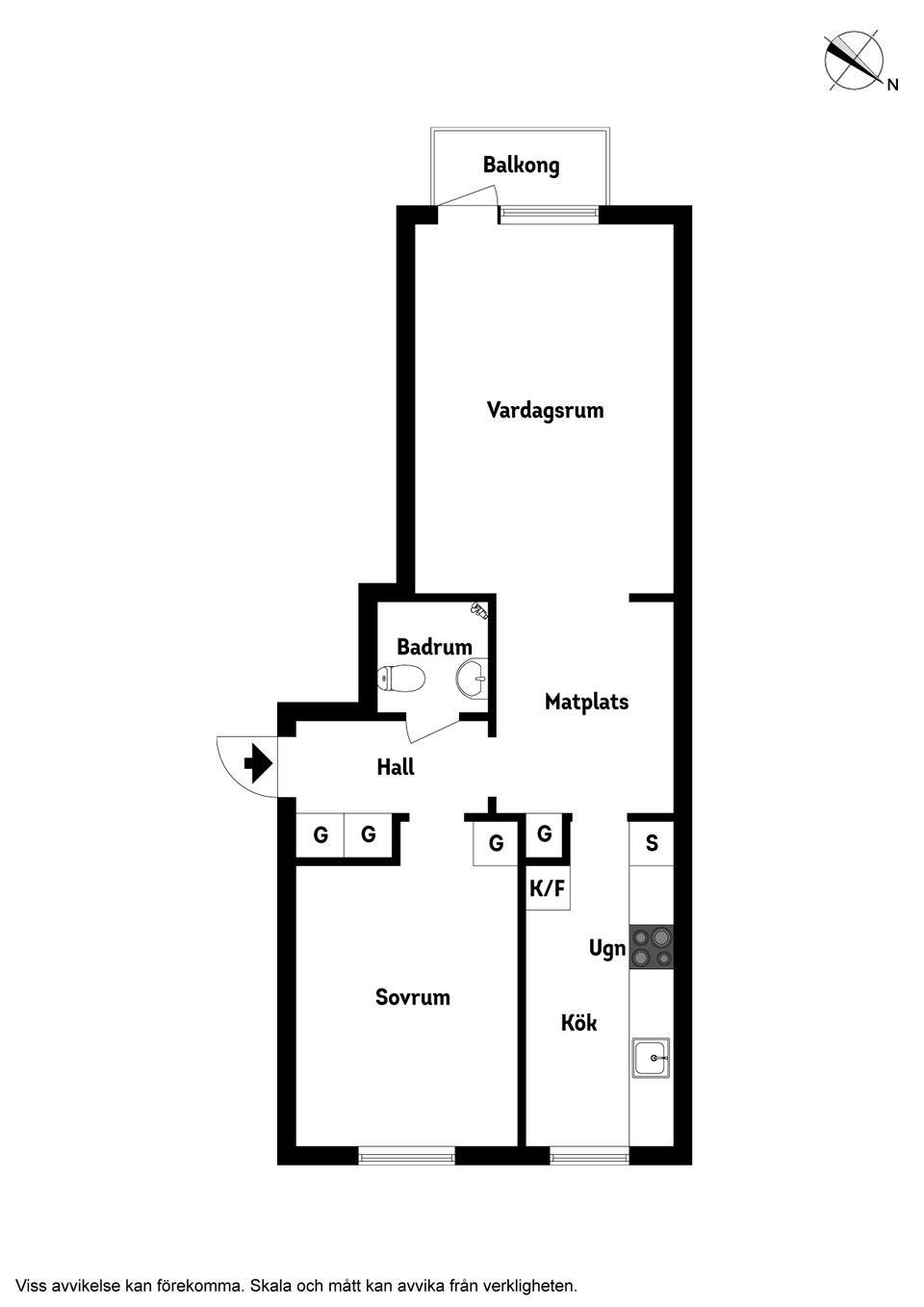 Bostadsrätt, Snickaregatan 6, Centrum , Alingsås