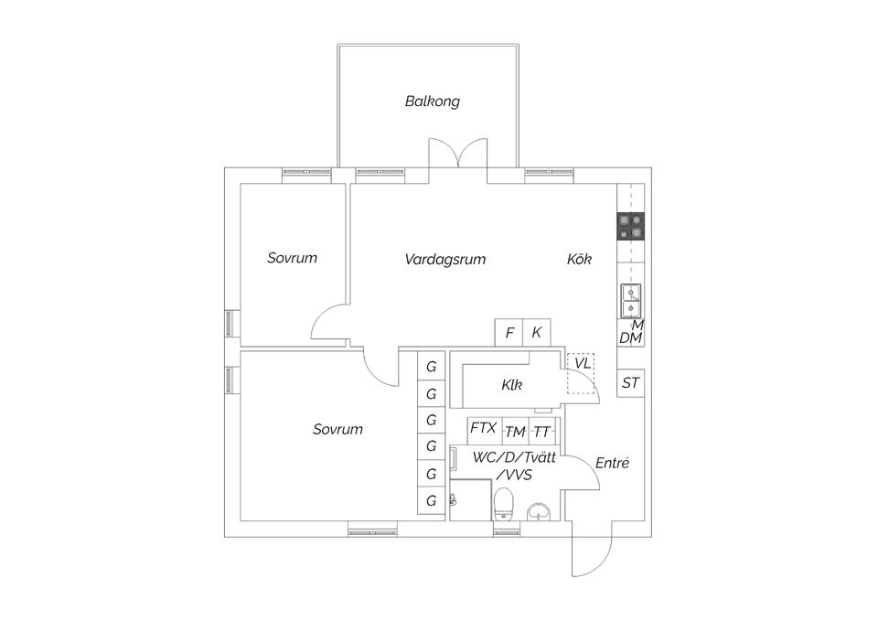Bostadsrätt, Odlingsgatan 29, Ytterby, Kungälv