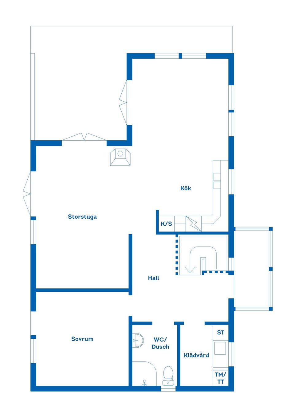 Villa, Vitared Ringvägen 19, Hökensås, Tidaholm