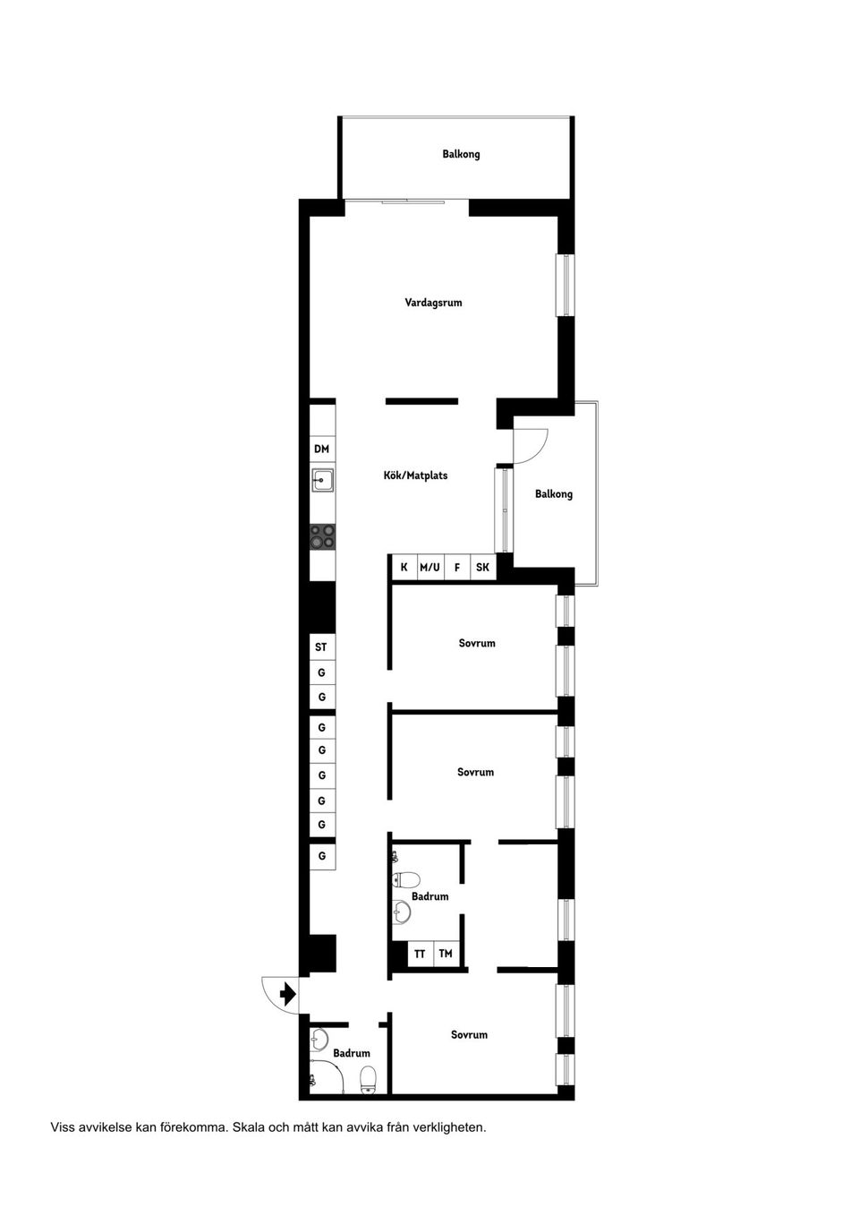 Bostadsrätt, Anna Koskulls gata 3V, Trummens Strand, Växjö