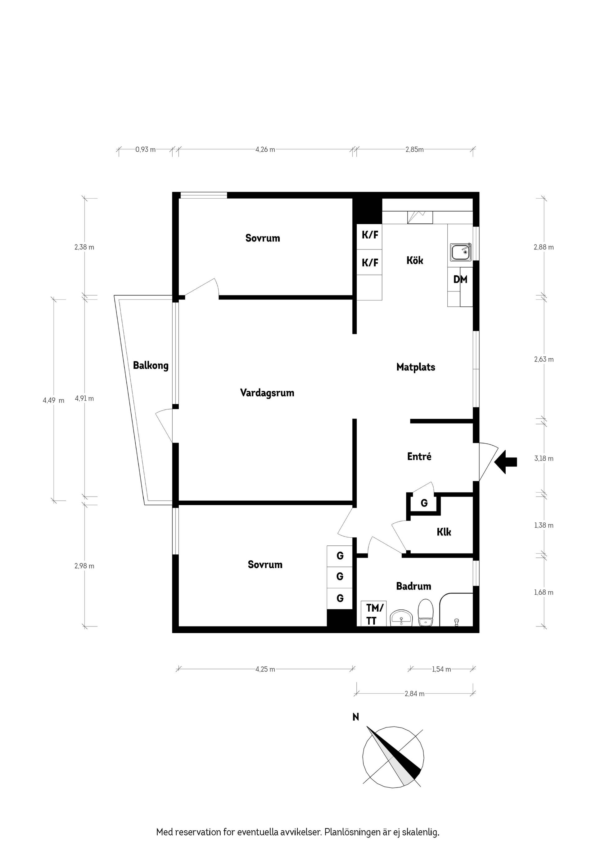 Bostadsrätt, Uddeholmsgatan 20, Munkebäck, Göteborg