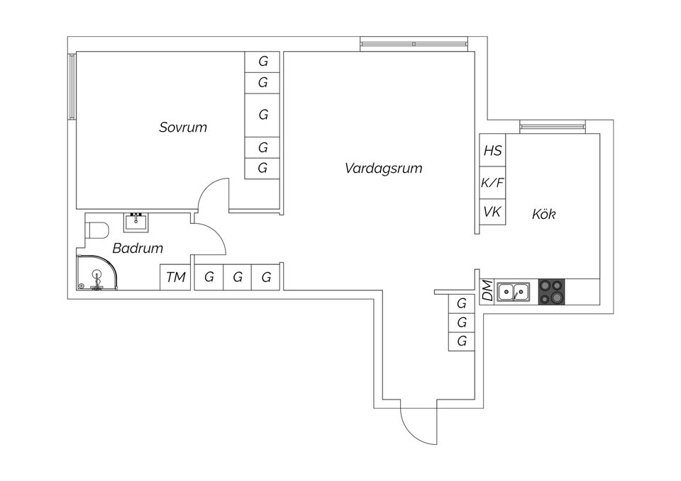 Bostadsrätt, Gröna gatan 67, Majorna, Göteborg
