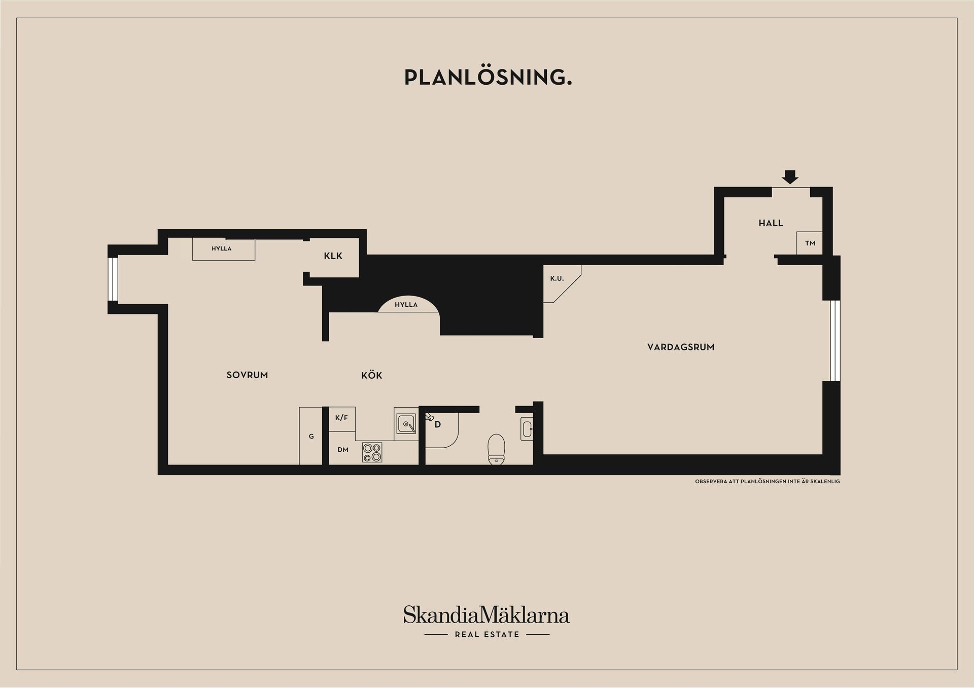Bostadsrätt, Kåkbrinken 14, 5 tr, Gamla Stan, Stockholm