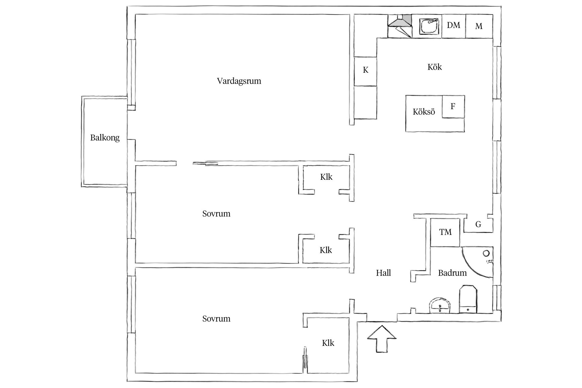 Bostadsrätt, Birkagatan 18C, Örgryte, Göteborg