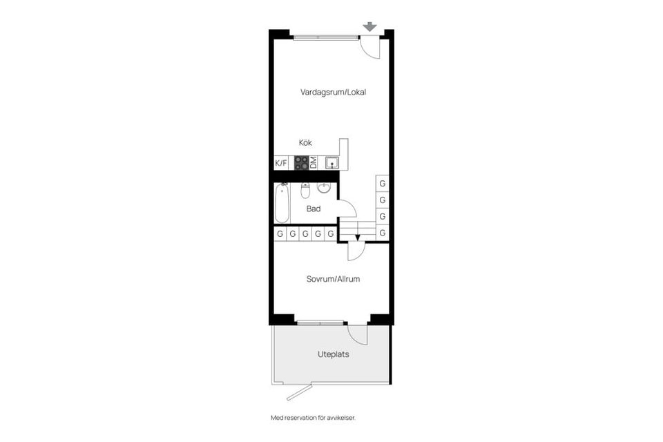 Bostadsrätt, Båtbyggargatan 26, ep, Hammarby Sjöstad, Stockholm