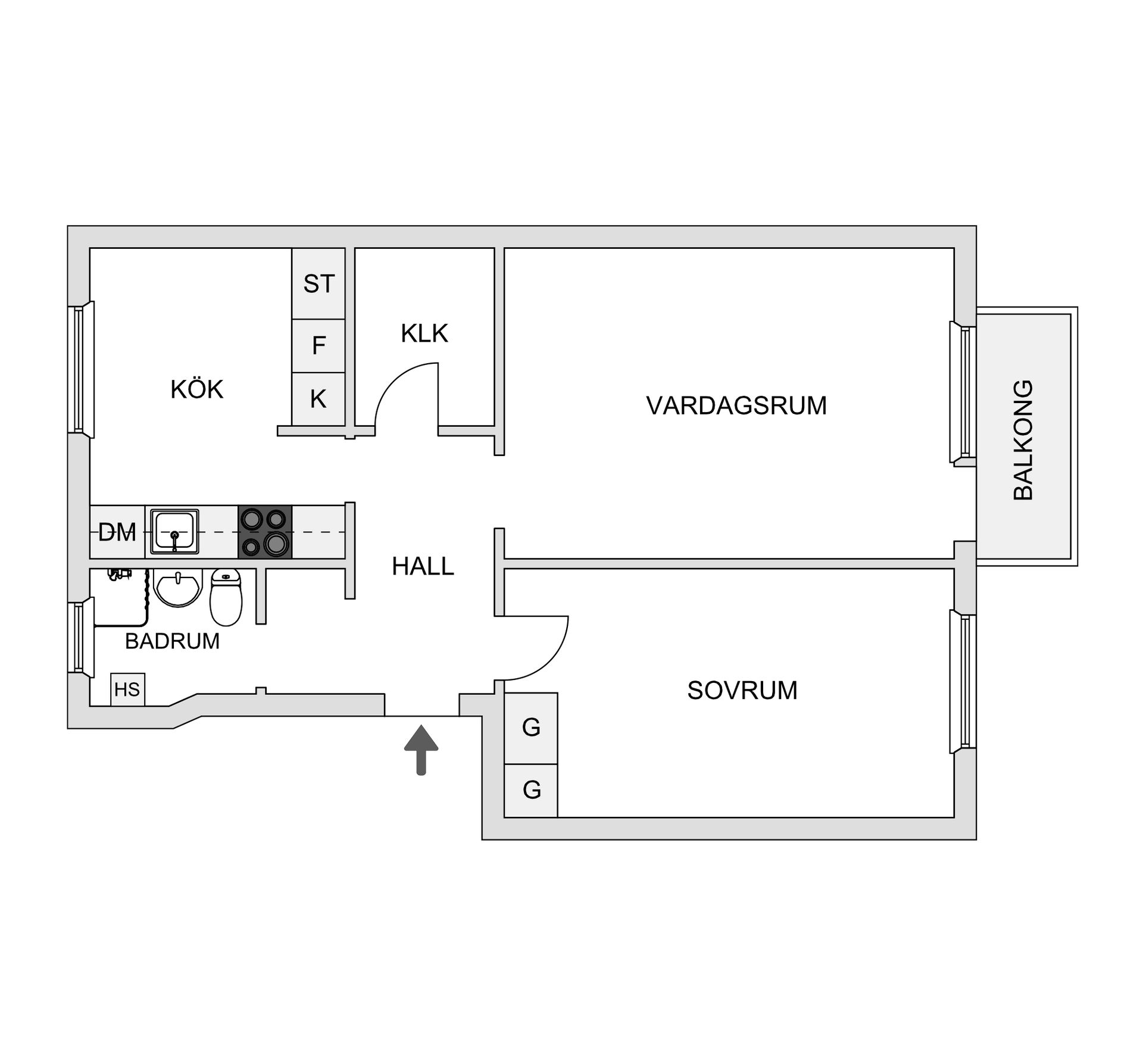 Bostadsrätt, Majvivsgatan 2B, Centrala Hisingen Kvillebäcken, Göteborg
