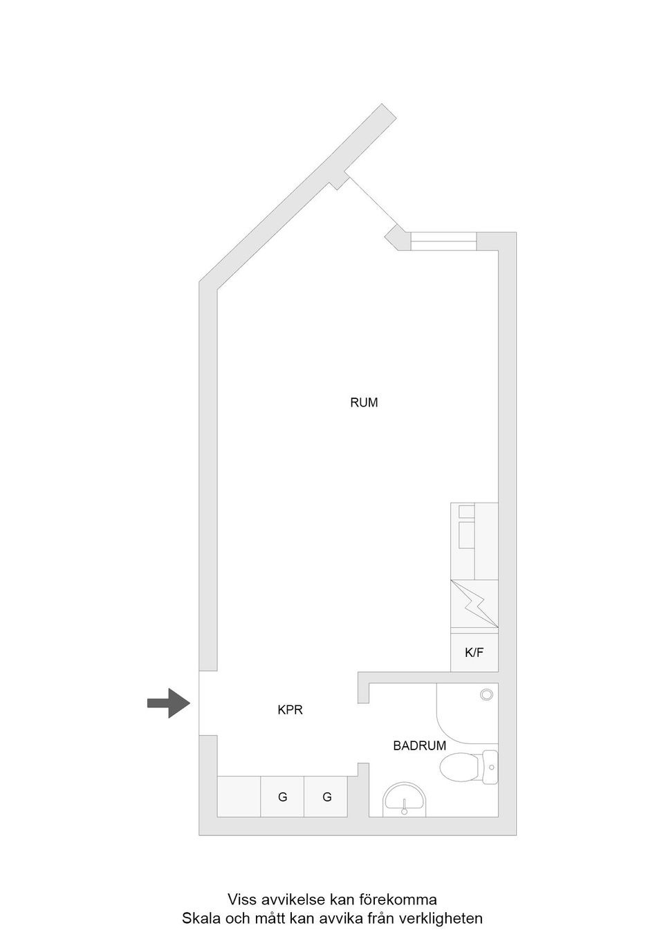 Bostadsrätt, Engelbrektsgatan 25, Centralt/Vasastaden, Linköping