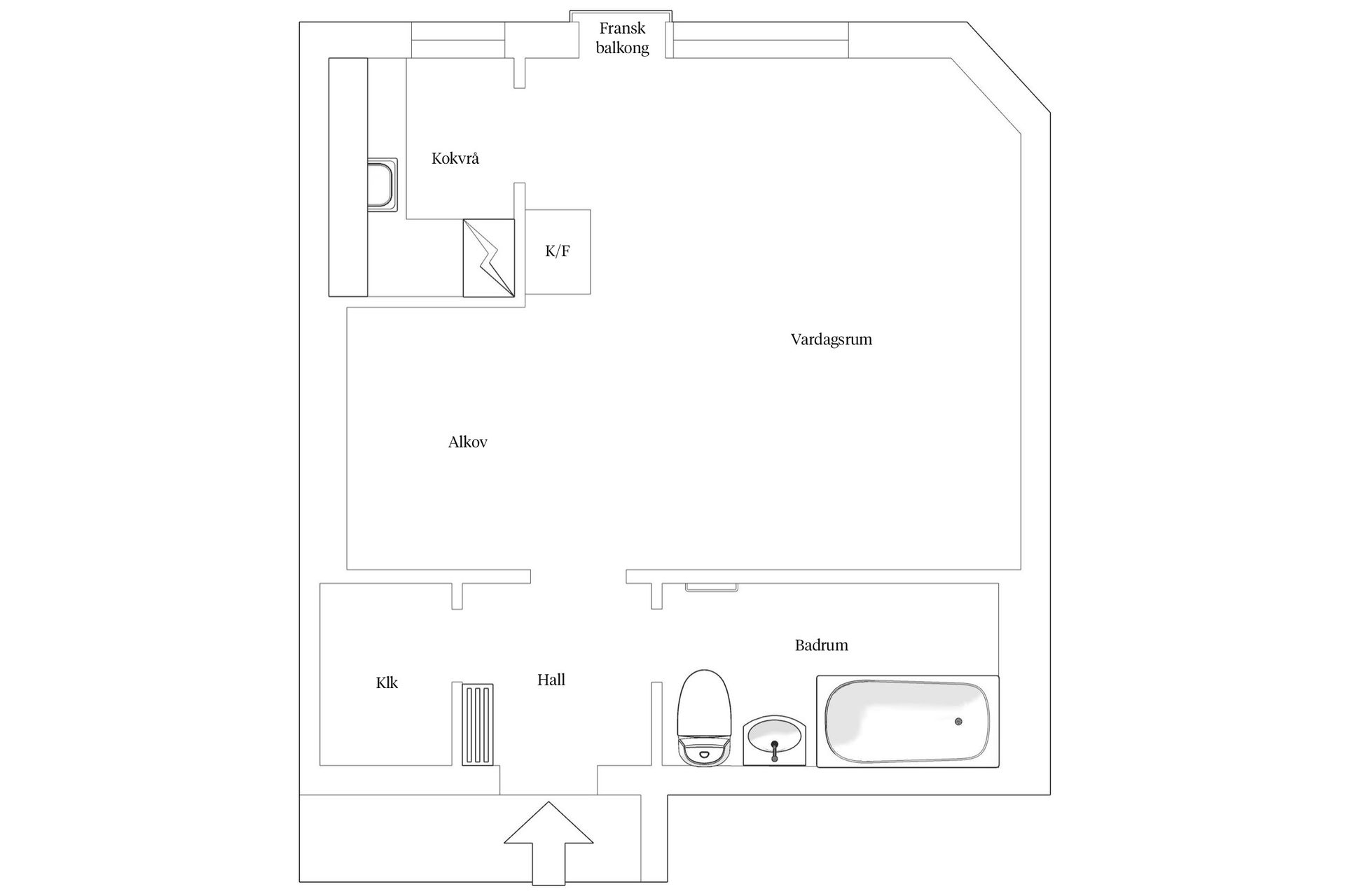 Bostadsrätt, Furulundsgatan 18, Tullen, Borås