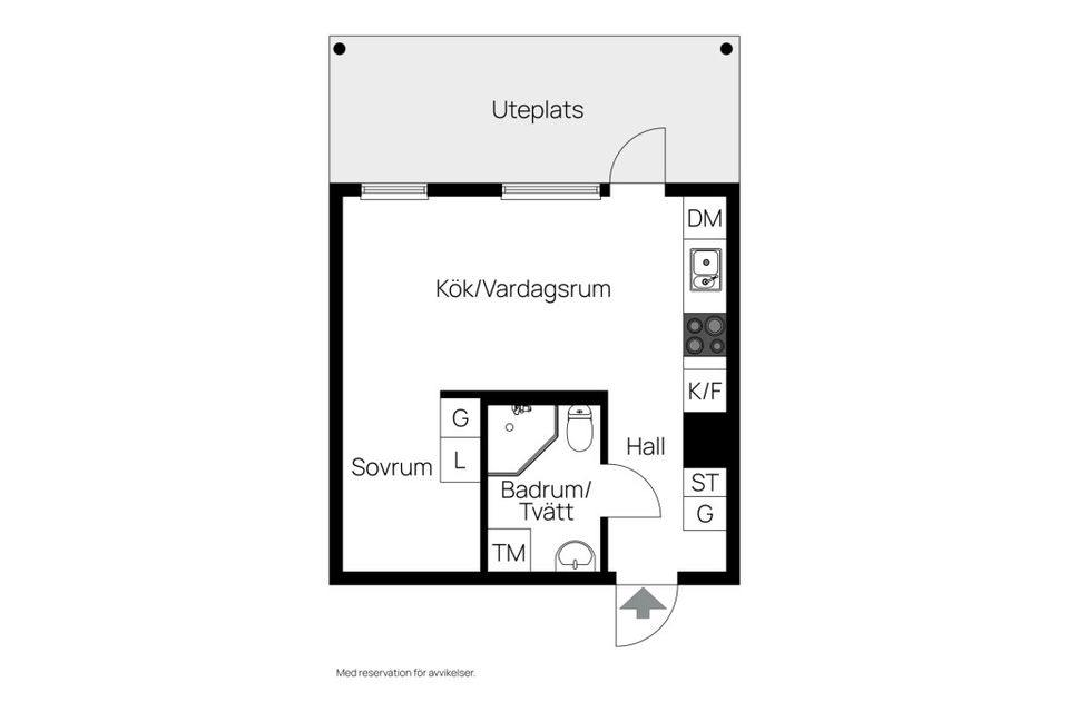 Bostadsrätt, Tullgarnsgatan 3, Industristaden/Kungsängen, Uppsala