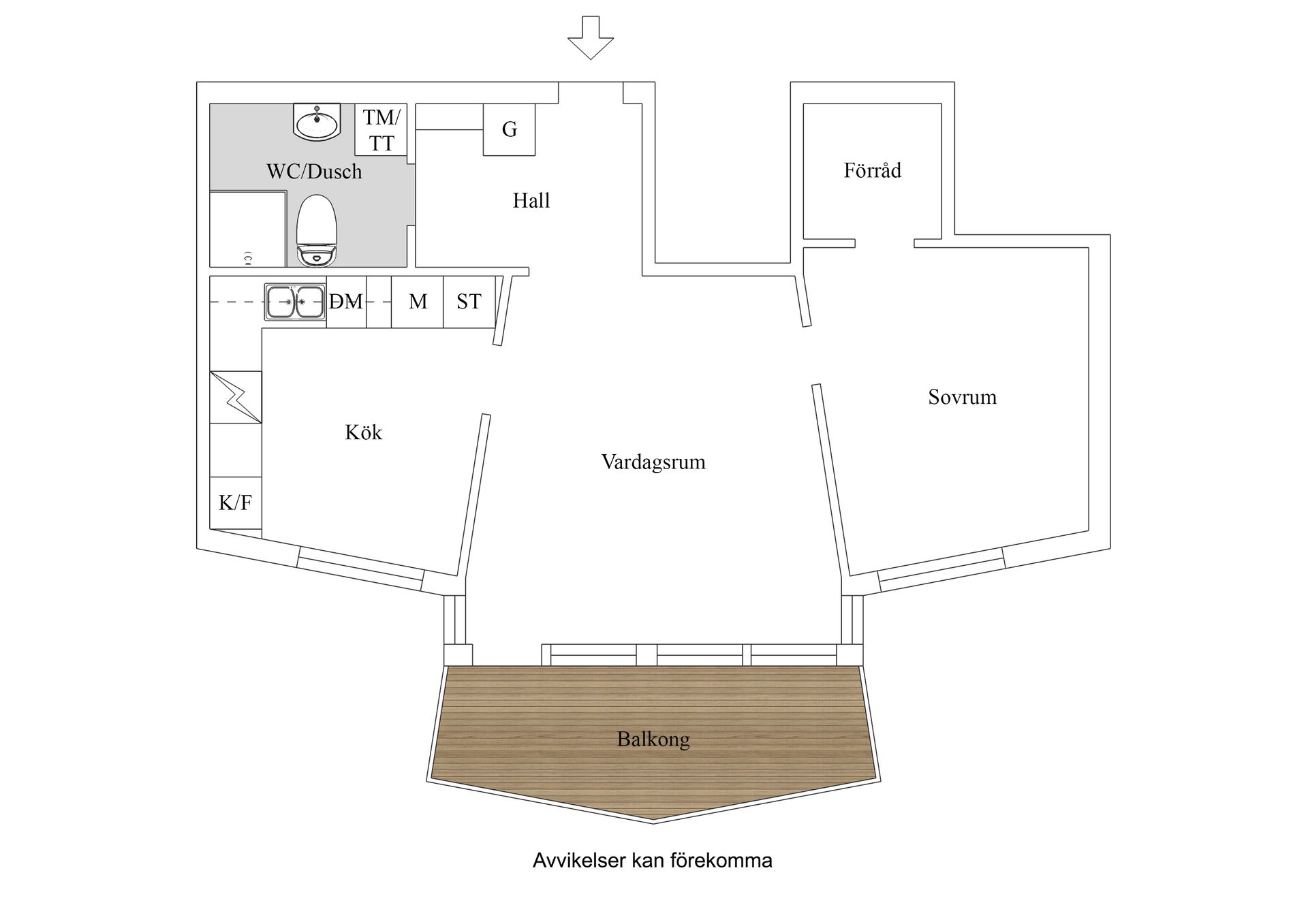 Bostadsrätt, Rakveregatan 4, Märsta Centralt, Sigtuna