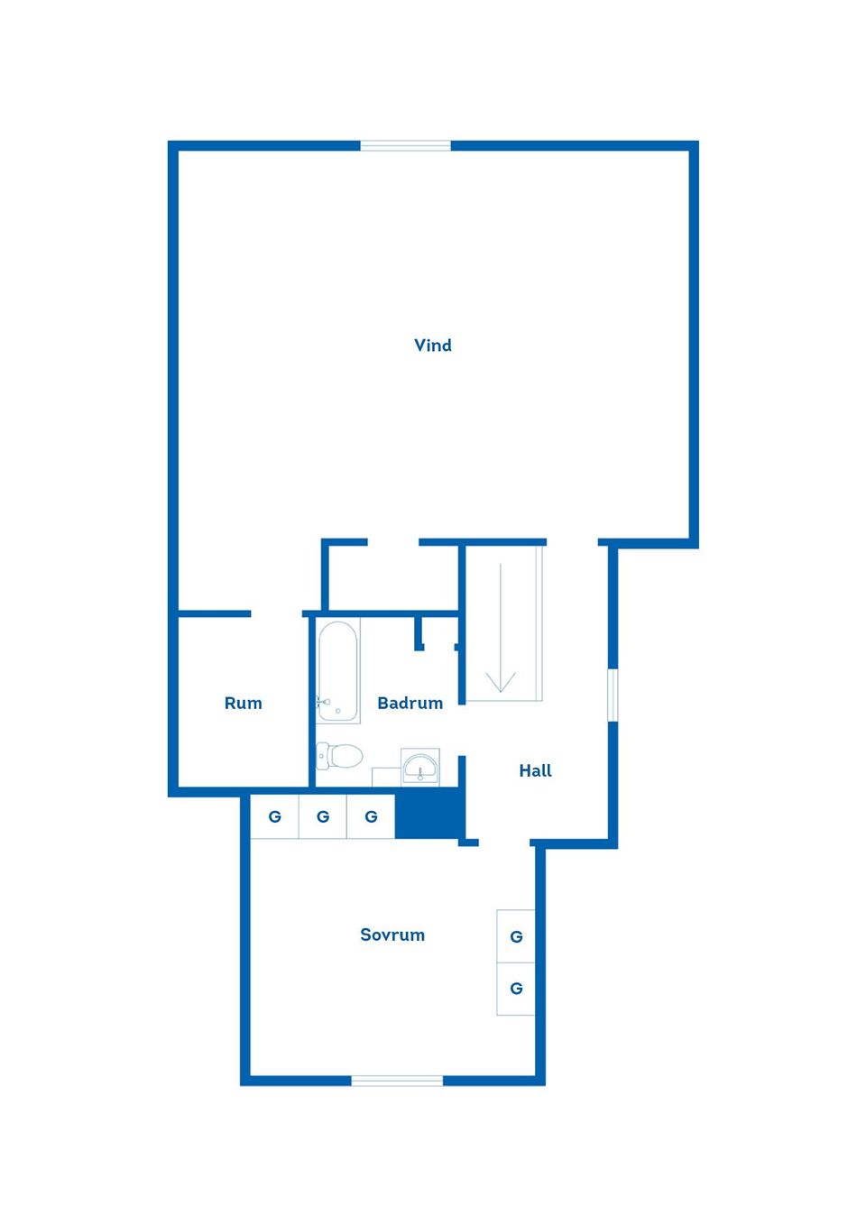 Villa, Rone Ronehamnsvägen 3, Ronehamn, Gotland