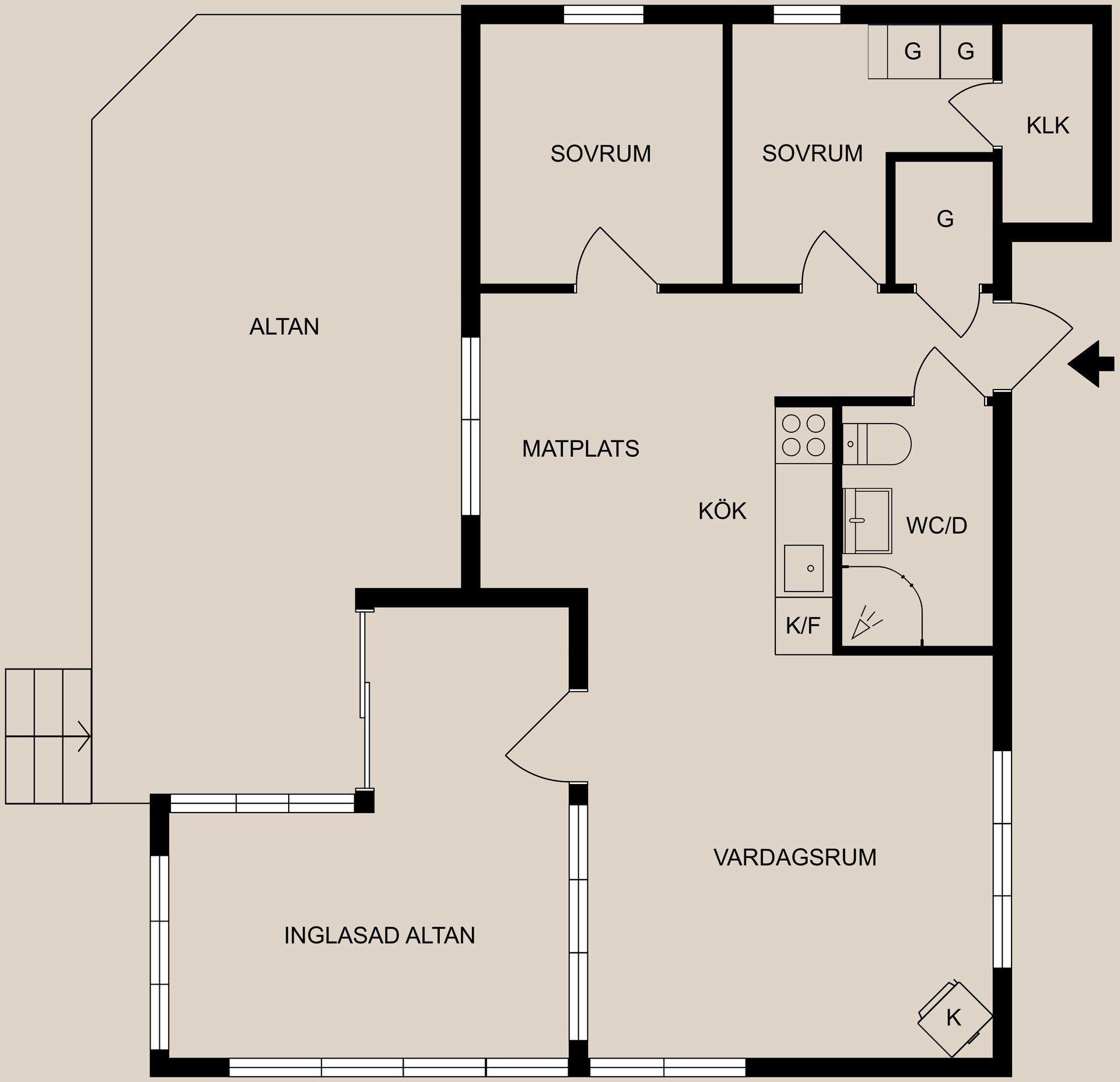 Fritidshus, Lövviksvägen 46, Göten, Norrköping