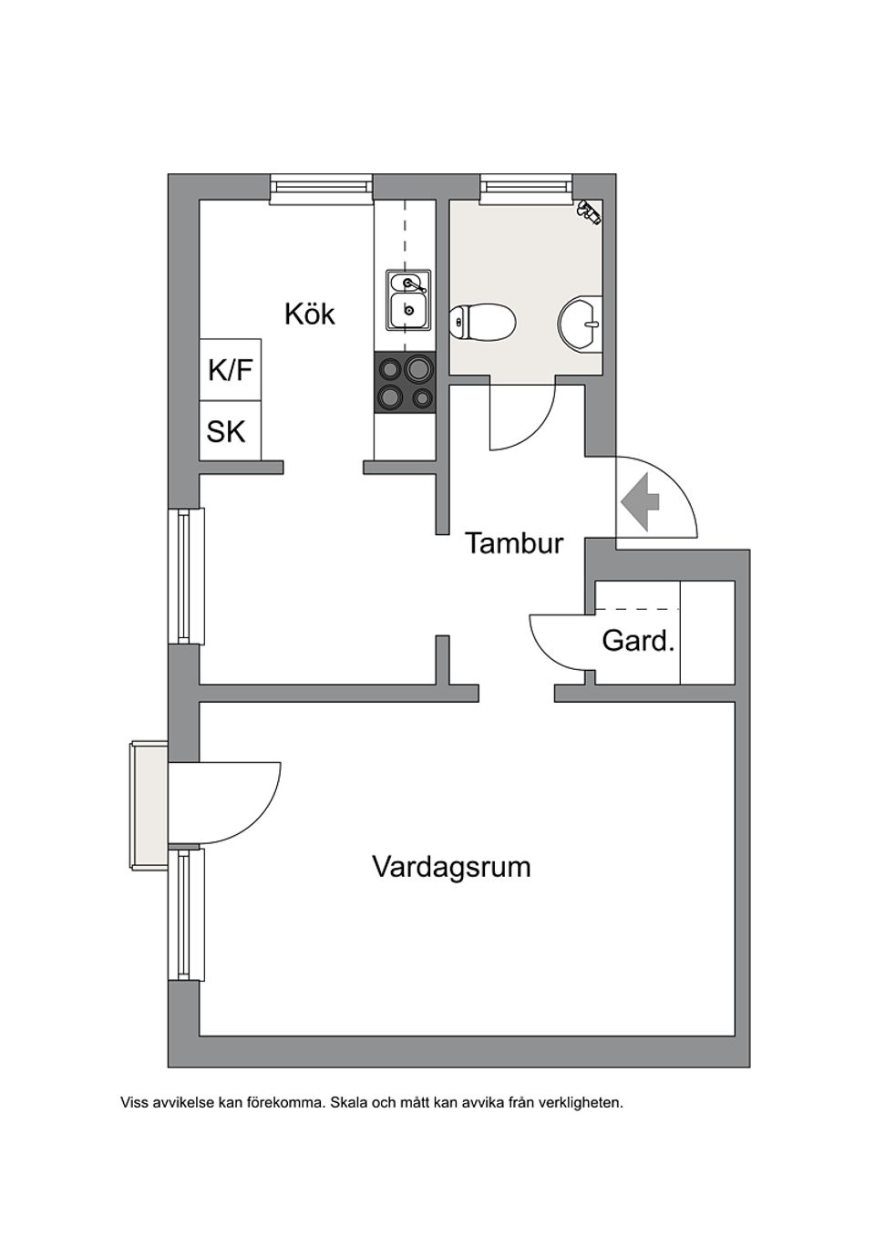 Bostadsrätt, Styrmansgatan 9, Karlstad