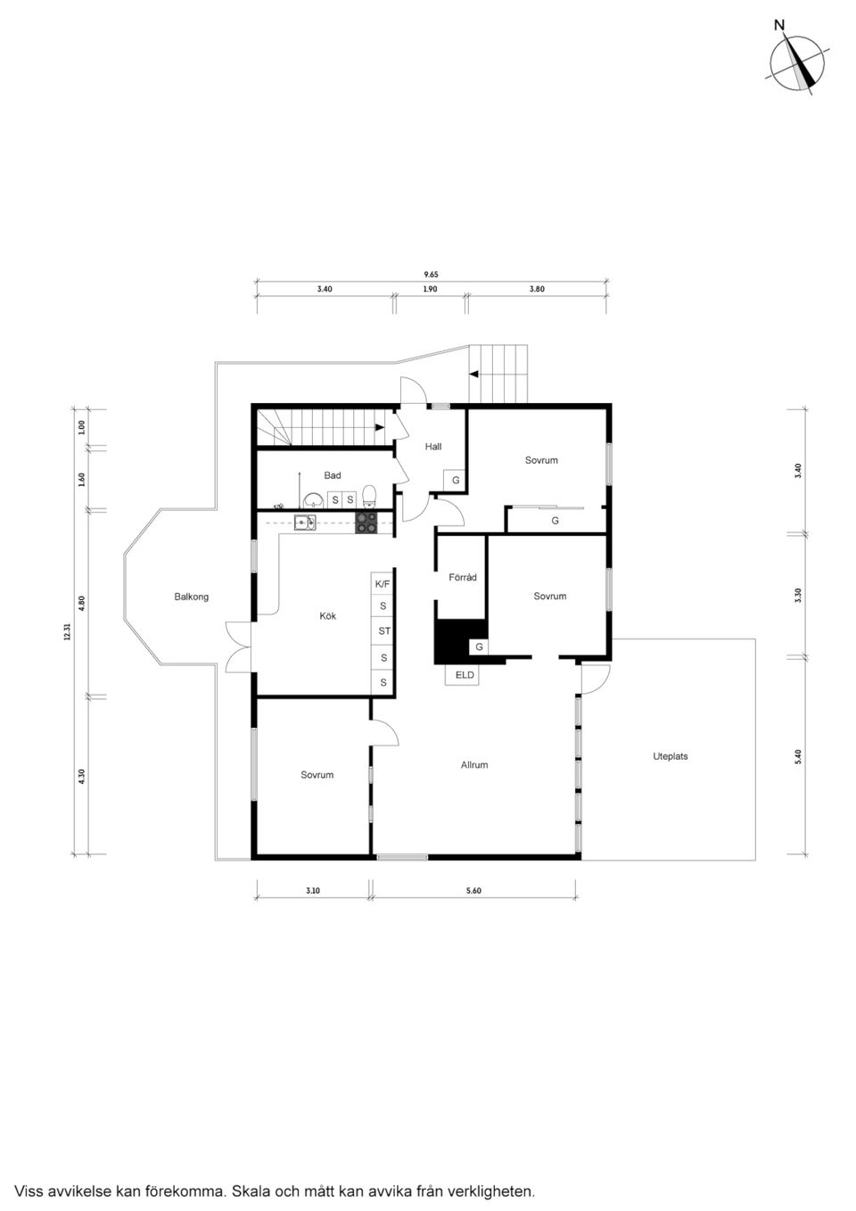 Villa, Spjutserödsvägen 23, Perstorp