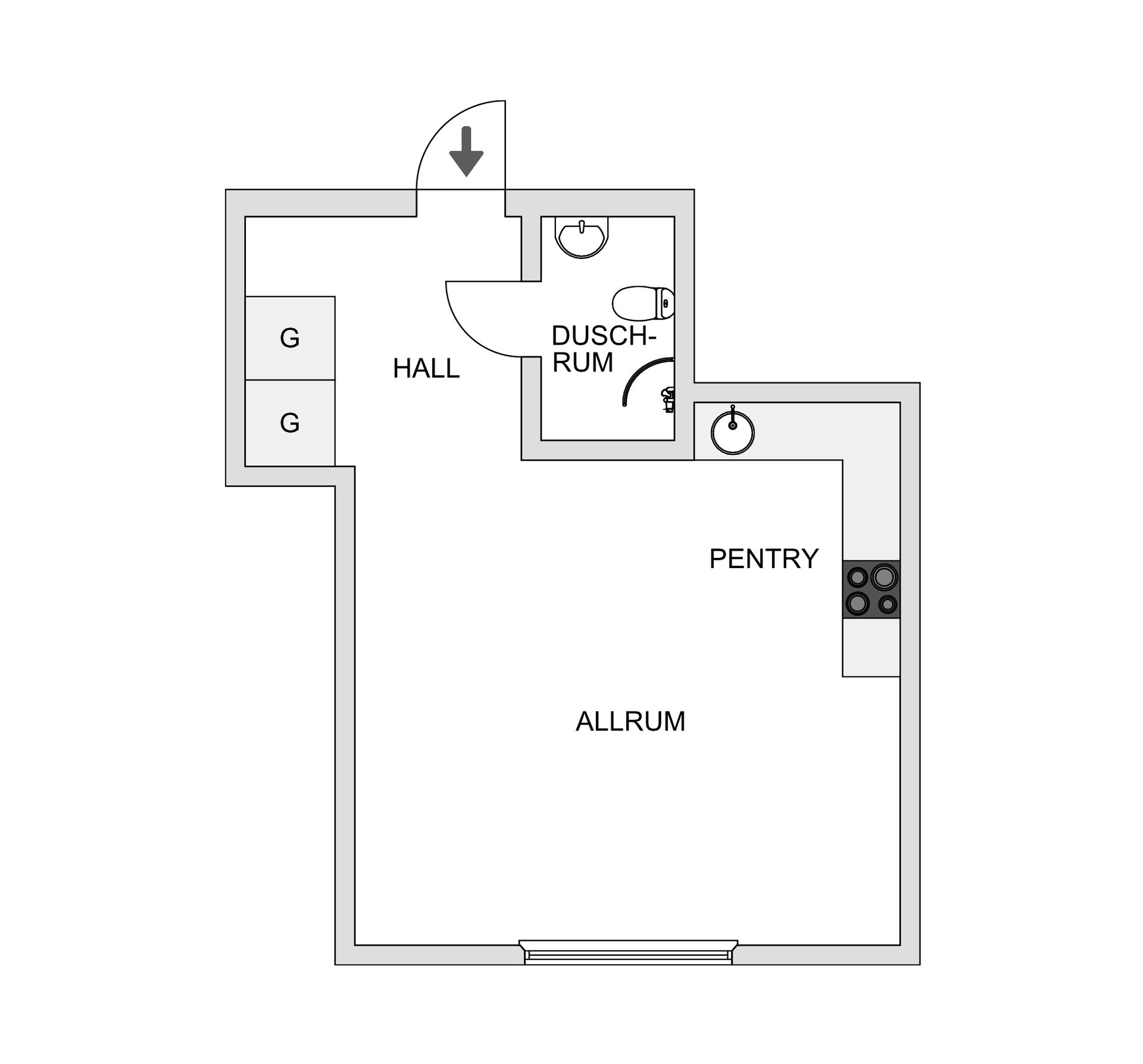 Bostadsrätt, Norrstrandsgatan 75C, Norrstrand, Karlstad