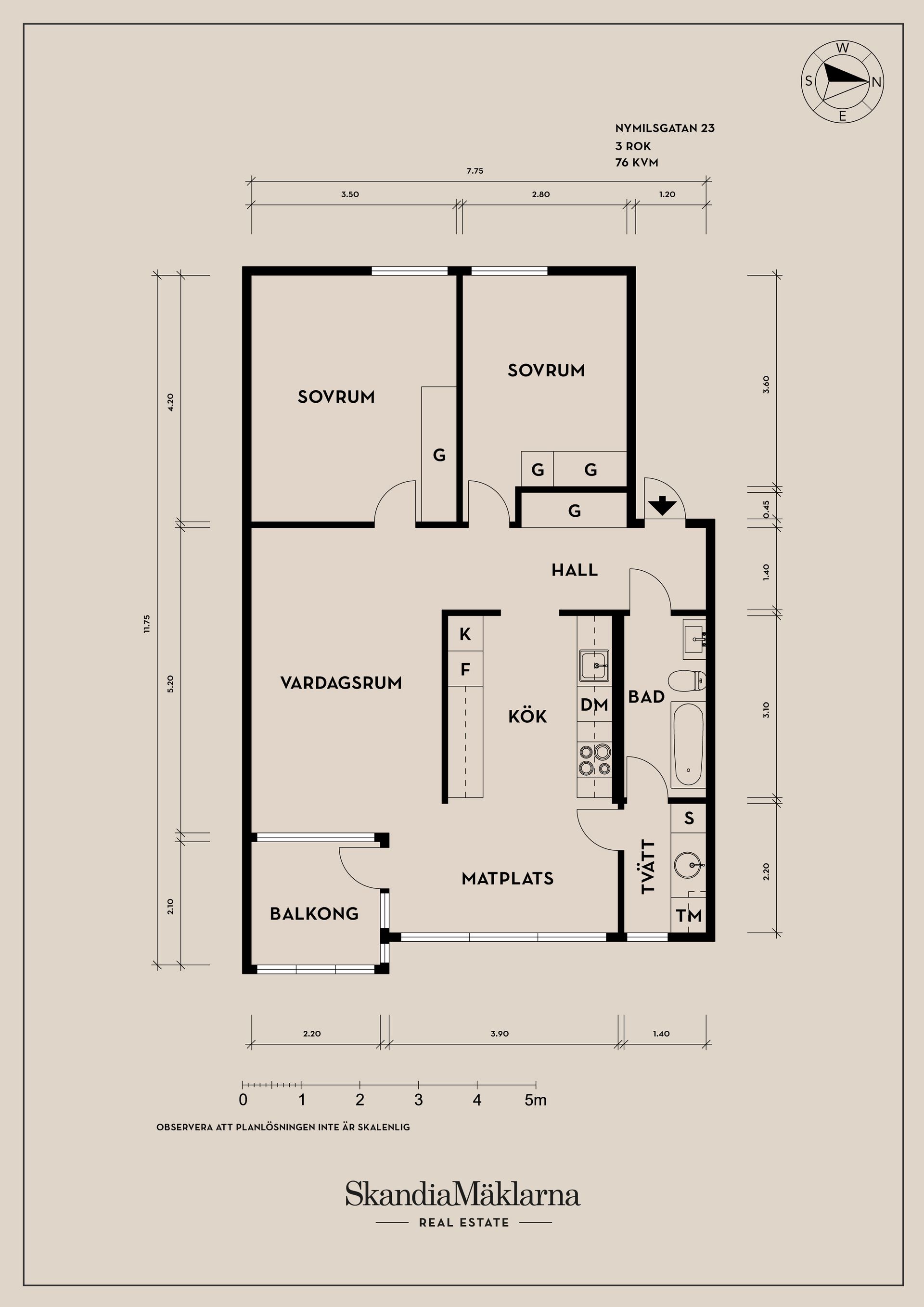 Bostadsrätt, Nymilsgatan 23, Göteborg