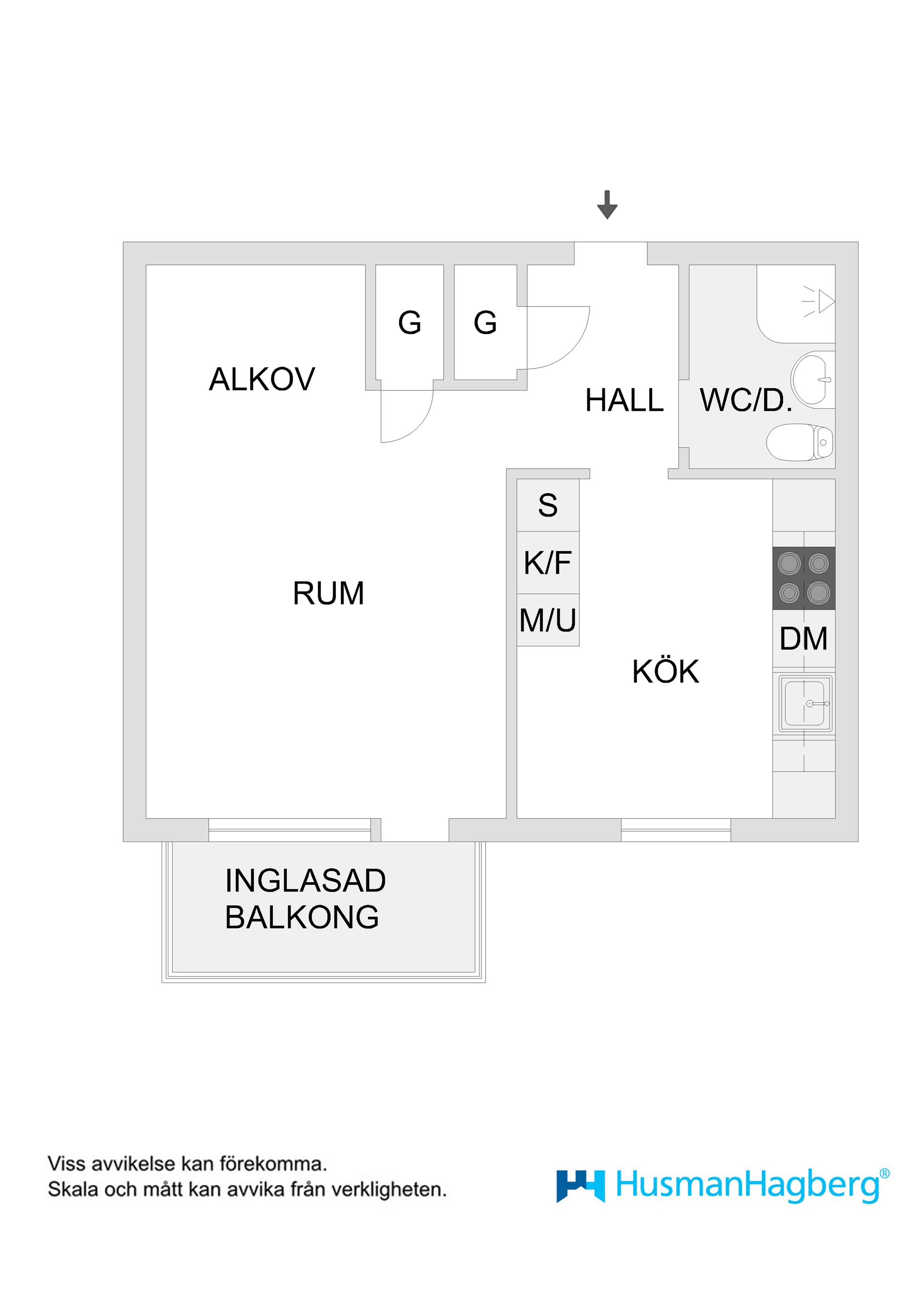 Bostadsrätt, Gustav Garvares Gata 10A, Haga, Umeå
