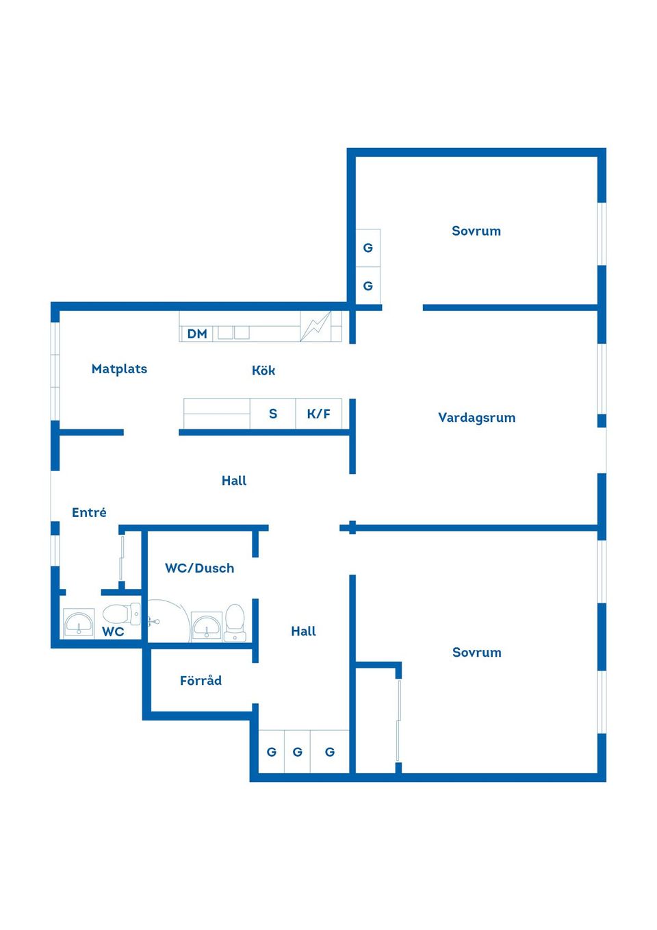 Bostadsrätt, Kettilsgatan 5, Centralt, Linköping