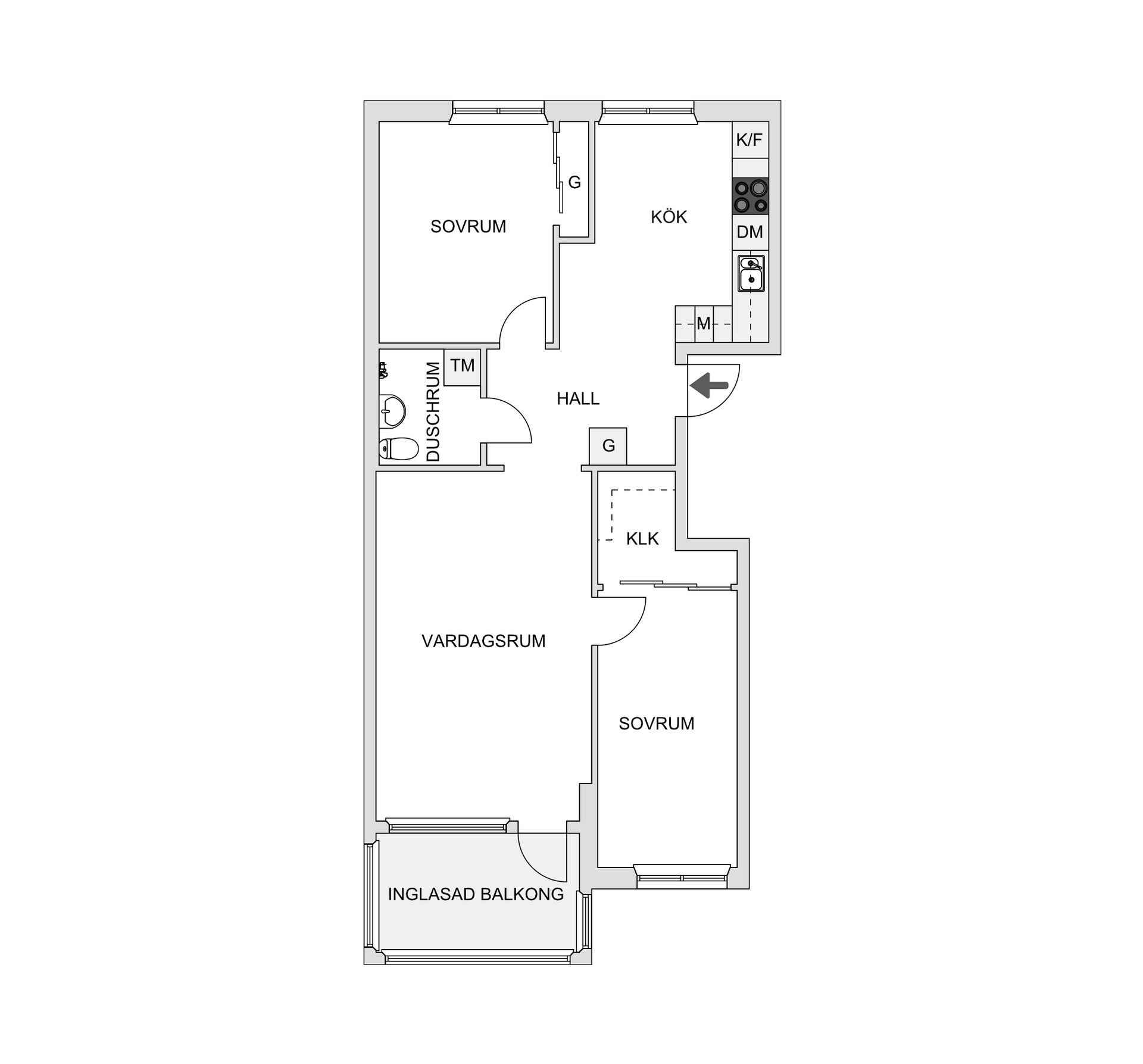 Bostadsrätt, Stenhagsgatan 10A, Våxnäs, Karlstad