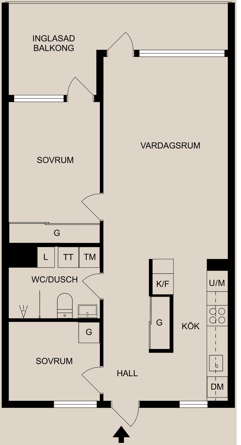 Bostadsrätt, Holmtorpsvägen 51, Björkalund, Norrköping