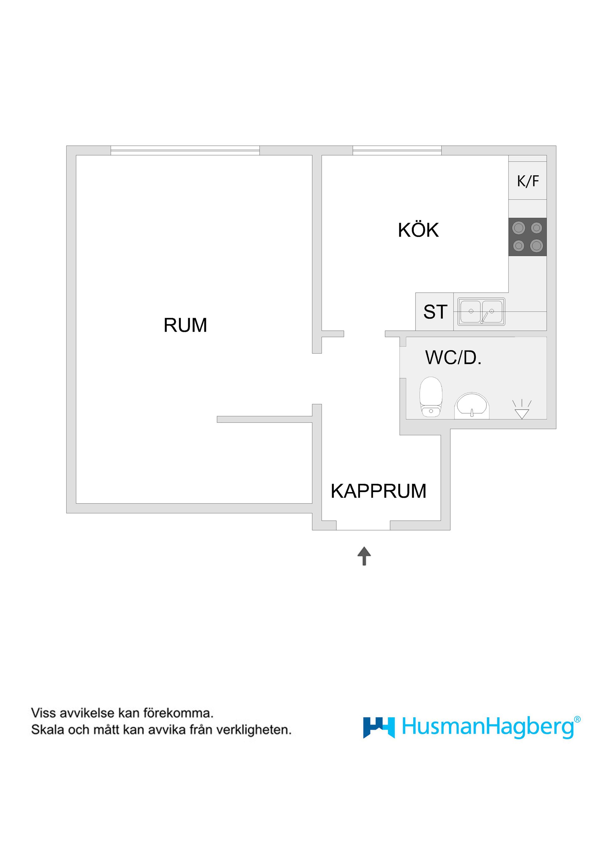 Bostadsrätt, Kråkbärsvägen 1F, Böleäng, Umeå