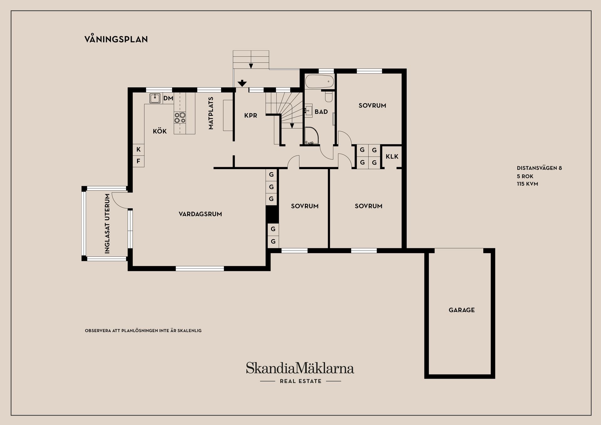 Villa, Distansvägen 8, Borås