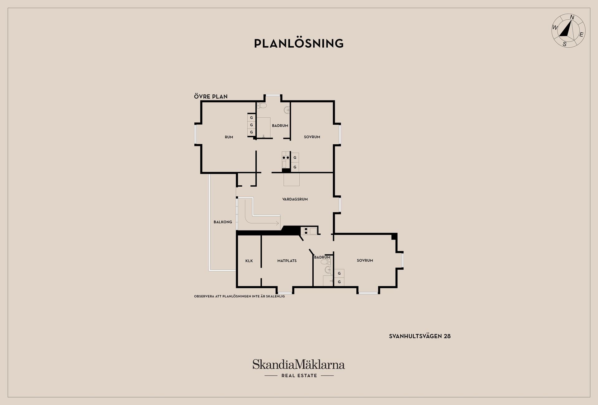 Villa, Svanhultsvägen 28, Karlsborg