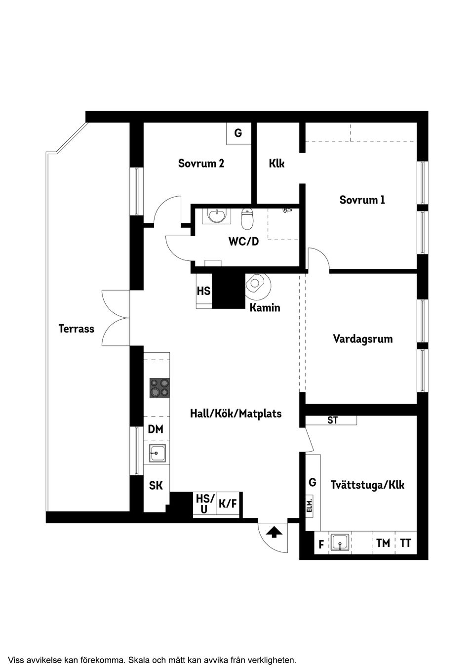 Bostadsrätt, Västra gatan 43, Centralt, Kungälv