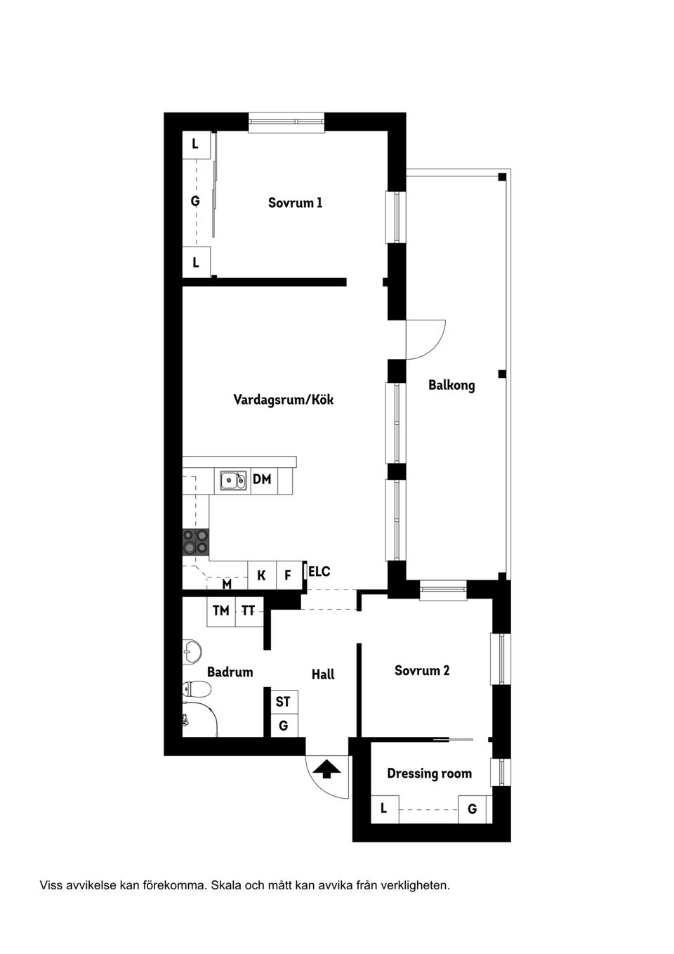 Bostadsrätt, Gösta Edströms Väg 5C, Välludden, Växjö