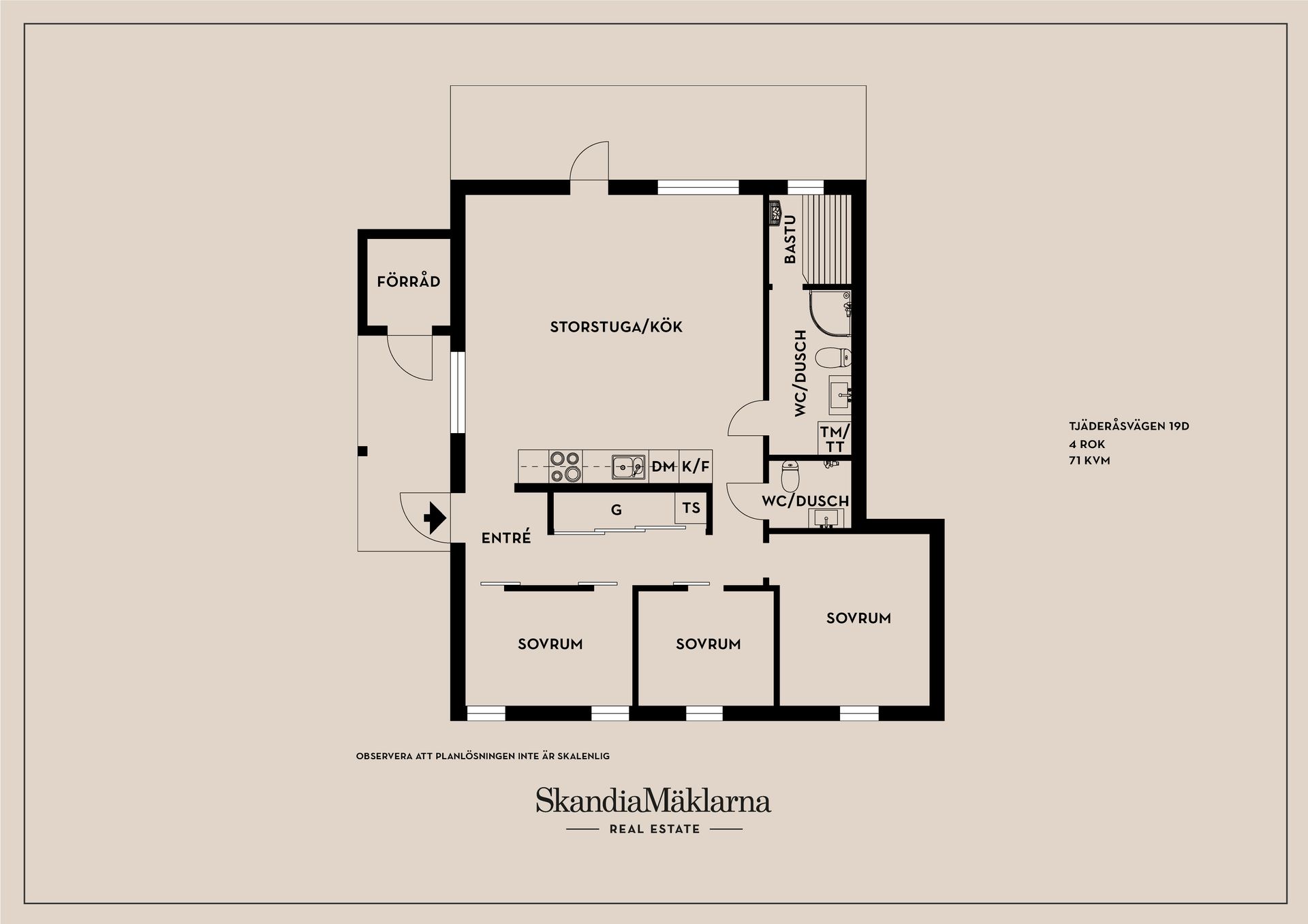 Bostadsrätt, Tjäderåsvägen 19D, Lindvallen, Malung-Sälen
