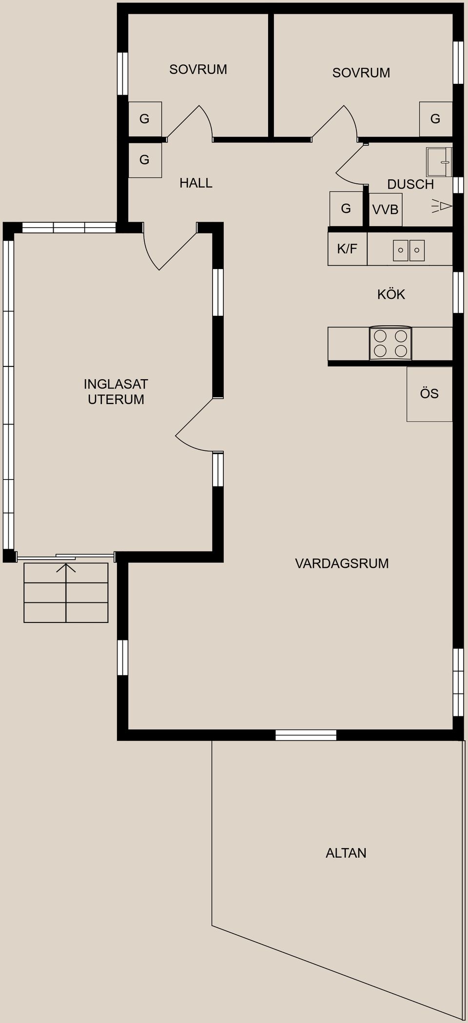 Villa, Lärkstigen 10, Bränntorp, Finspång