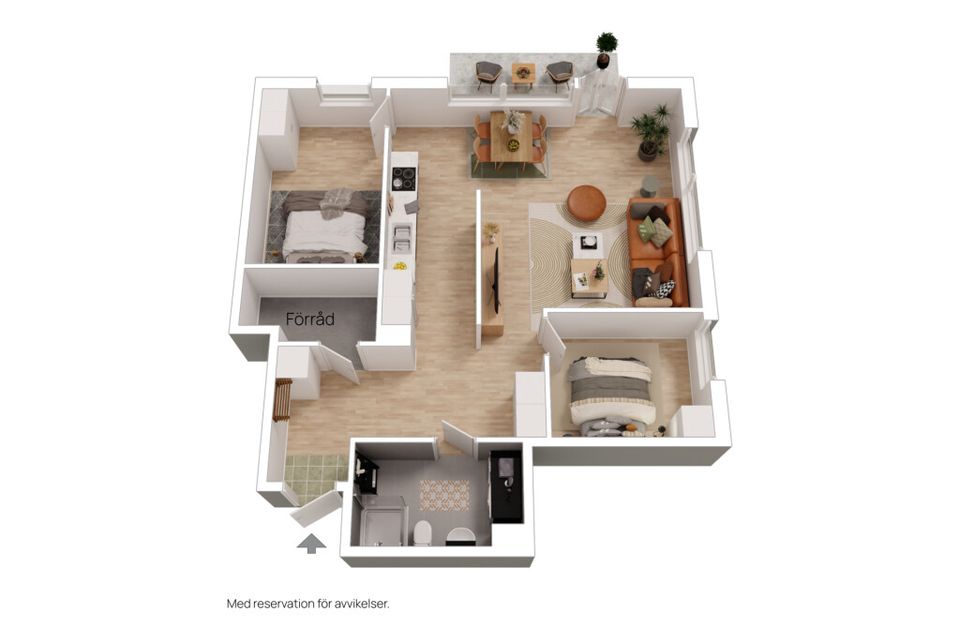 Bostadsrätt, Markörvägen 16, Lillån, Örebro