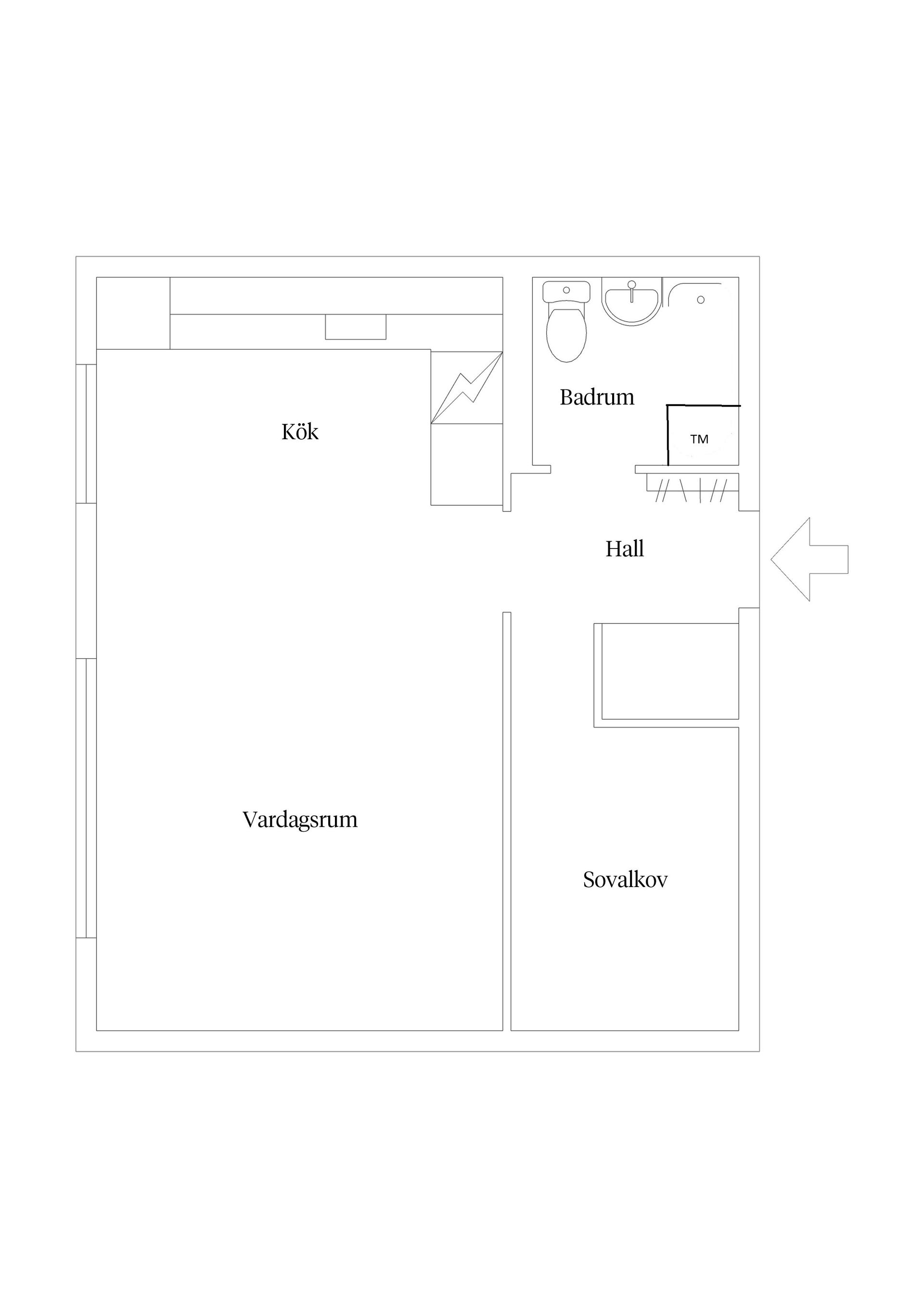Bostadsrätt, Flintlåsvägen 23, Edsberg, Sollentuna