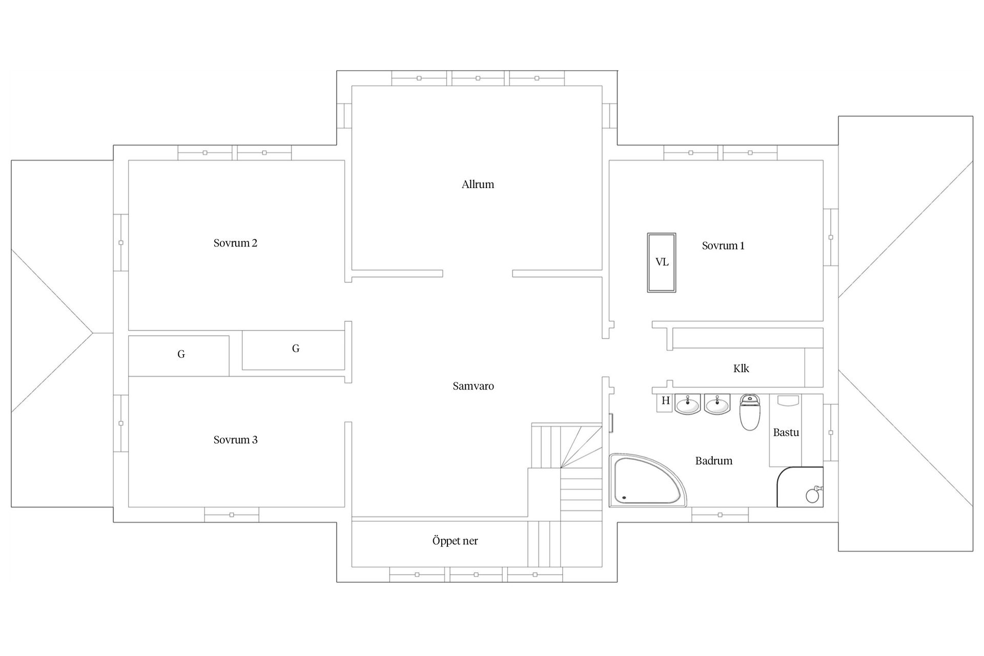 Villa, Vretaholm Dammen 4, Gränna, Jönköping