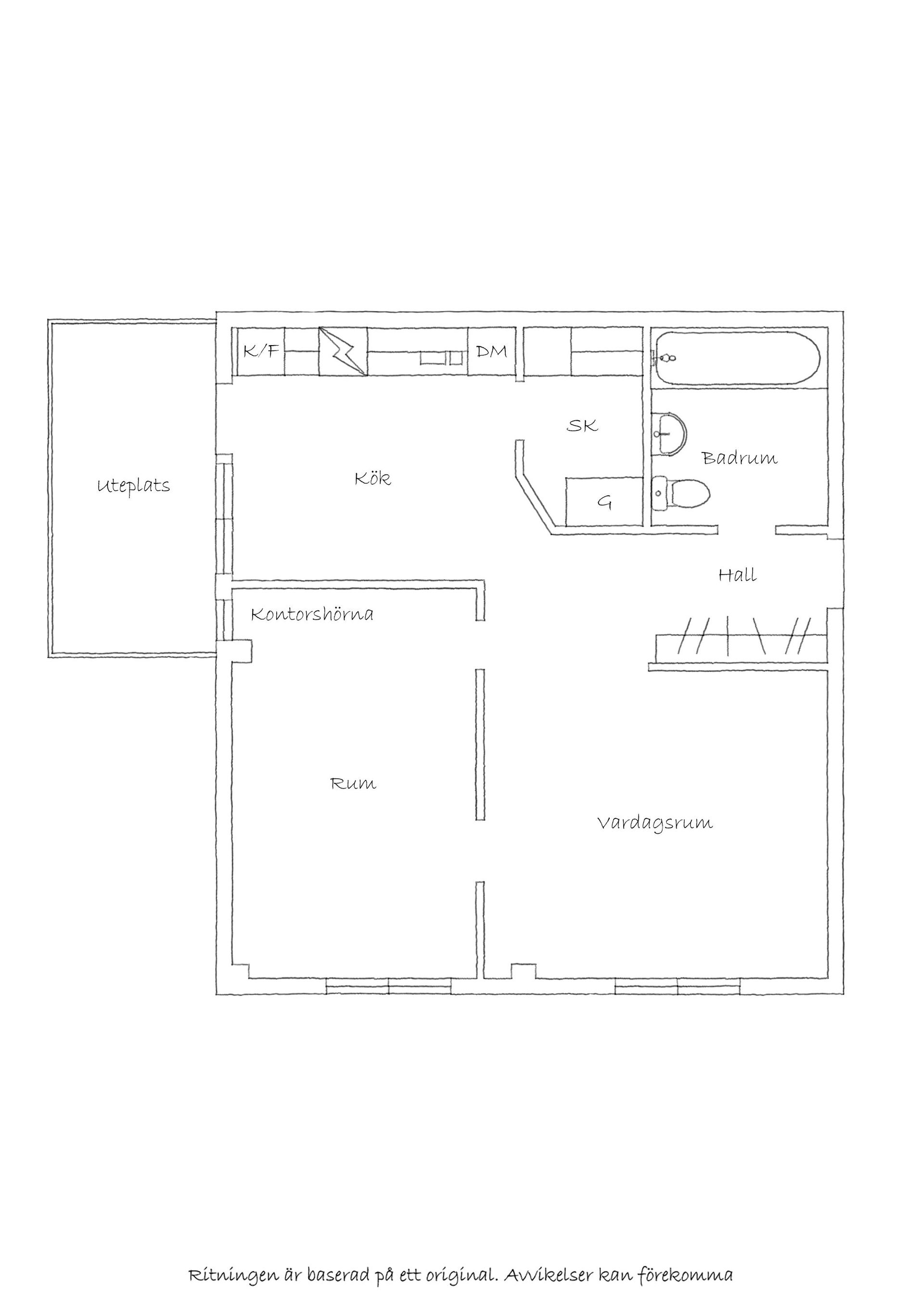 Bostadsrätt, Djäknegatan 25B, Kapellgärdet, Uppsala