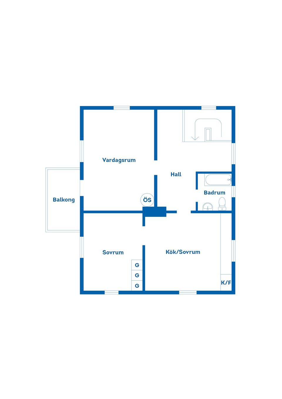 Villa, Kyrkbyvägen 1, Grycksbo, Falun