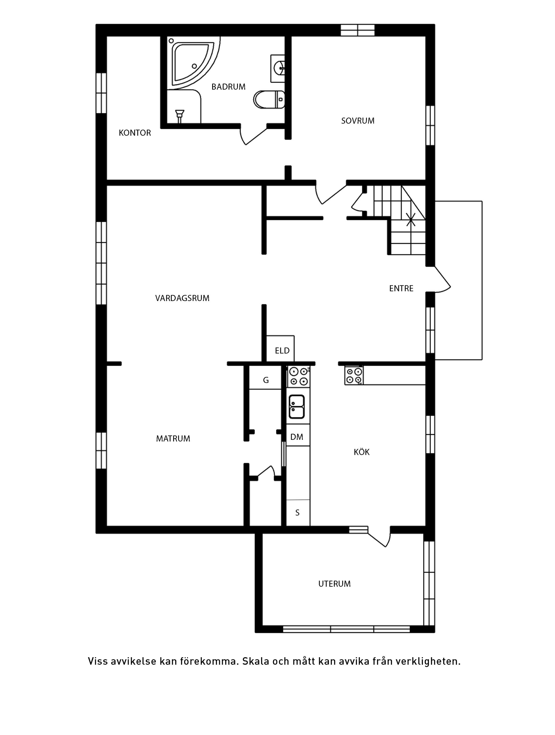 Villa, Köpmangatan 9, Valla, Katrineholm