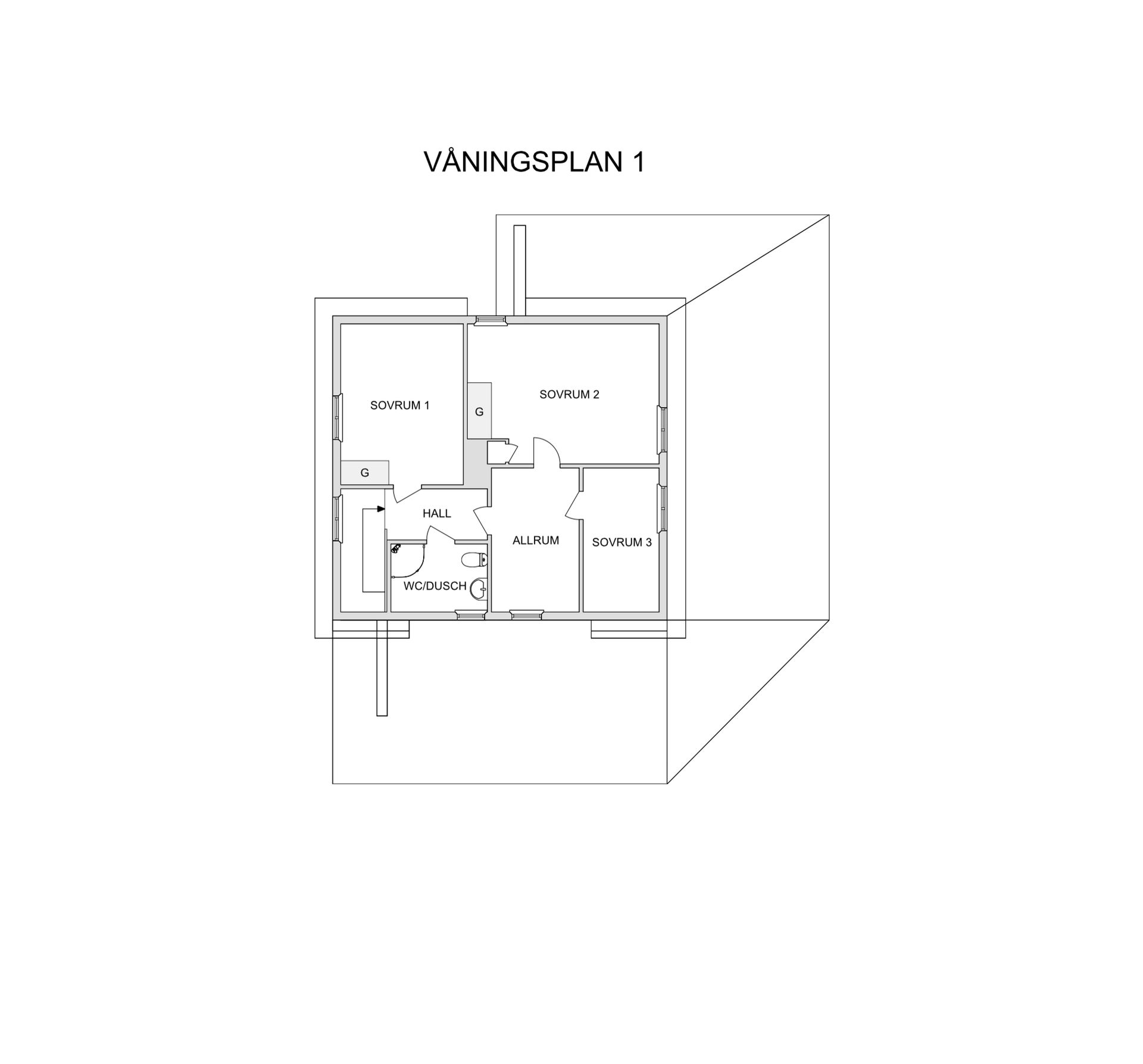 Villa, Morögatan 2, Morön, Skellefteå