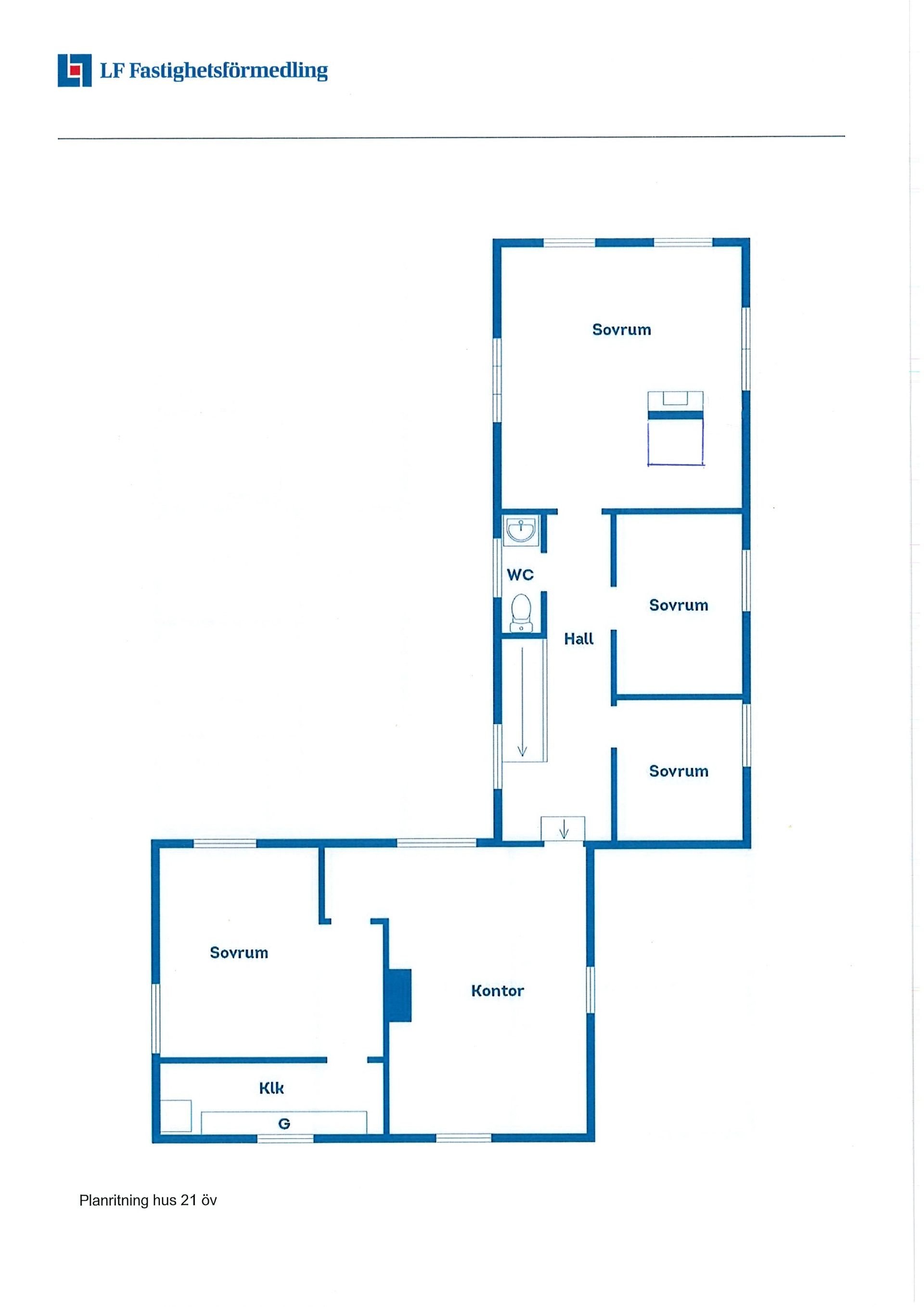Villa, Orrabacken 19 och 21, Järvsö, Ulvsta, Ljusdal