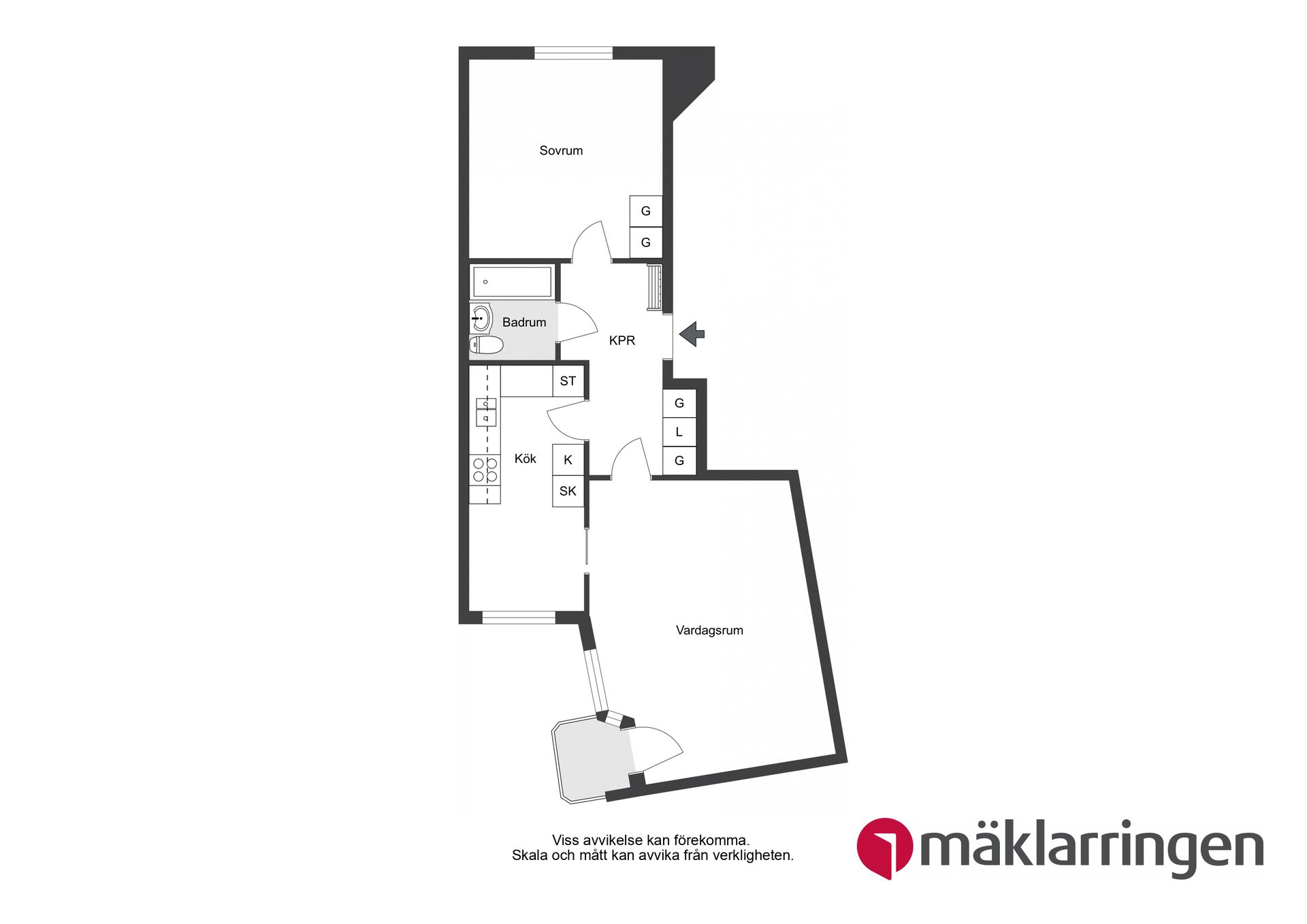 Bostadsrätt, Frihetsvägen 23, Jakobsberg, Järfälla