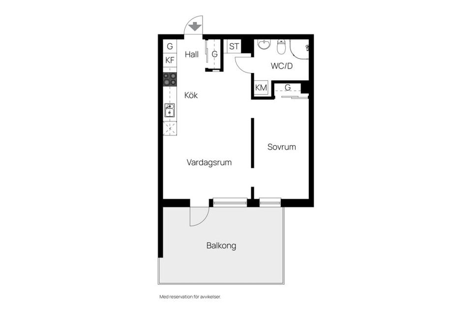 Bostadsrätt, Ölandsresan 3b, Sävja, Uppsala