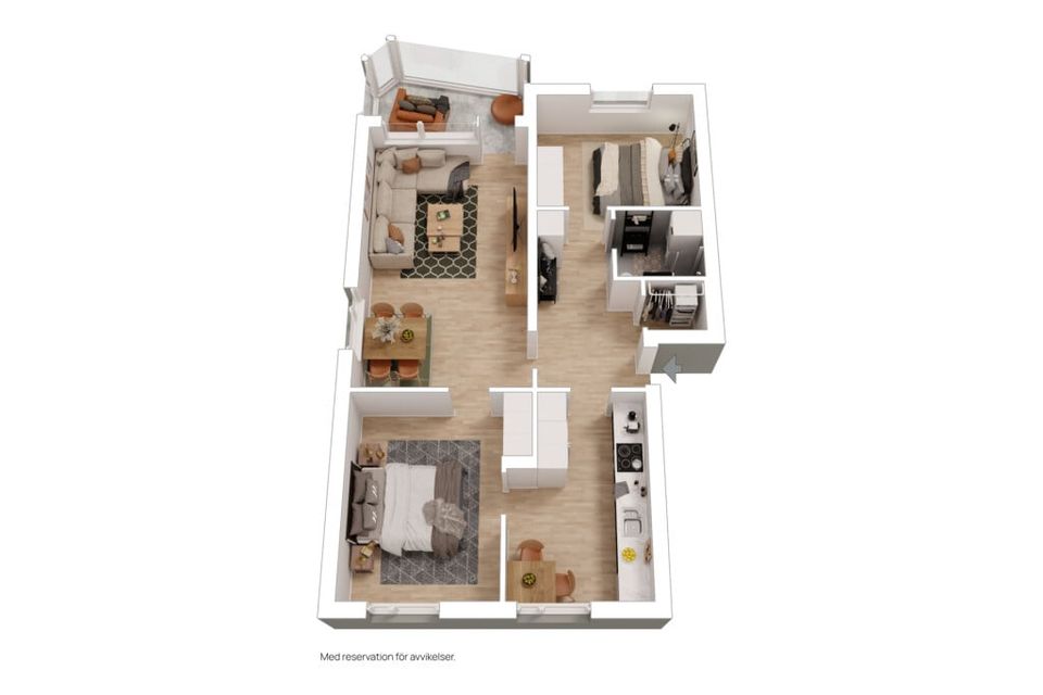 Bostadsrätt, Källhagsgatan 43, Trandared, Borås