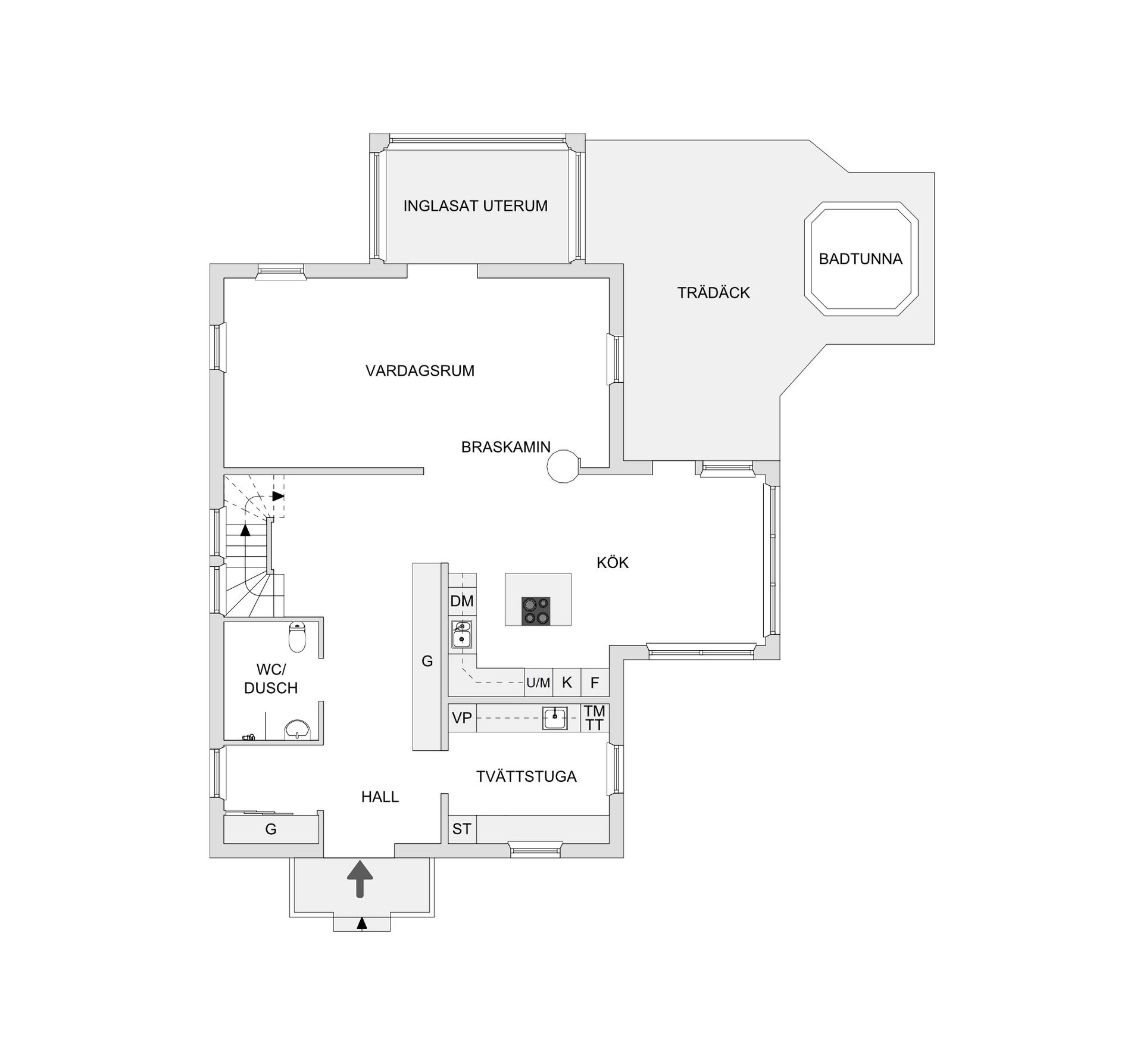 Villa, Verkstadsvägen 137, Motala Verkstadsområdet, Motala