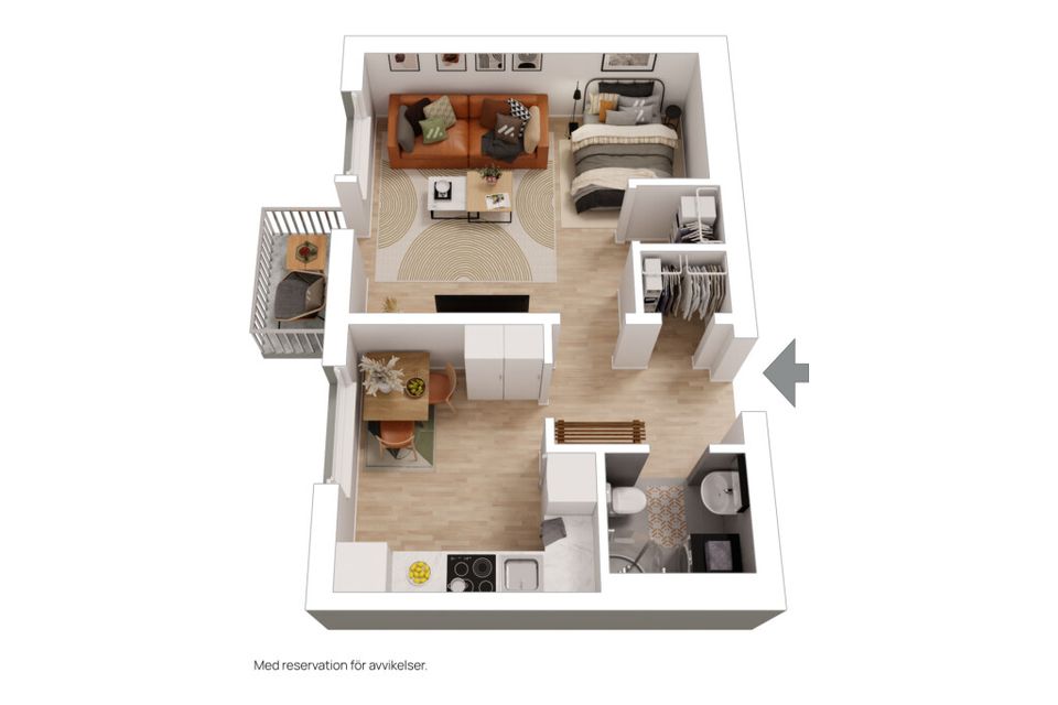 Bostadsrätt, Norrtäljegatan 15 A, Fålhagen, Uppsala