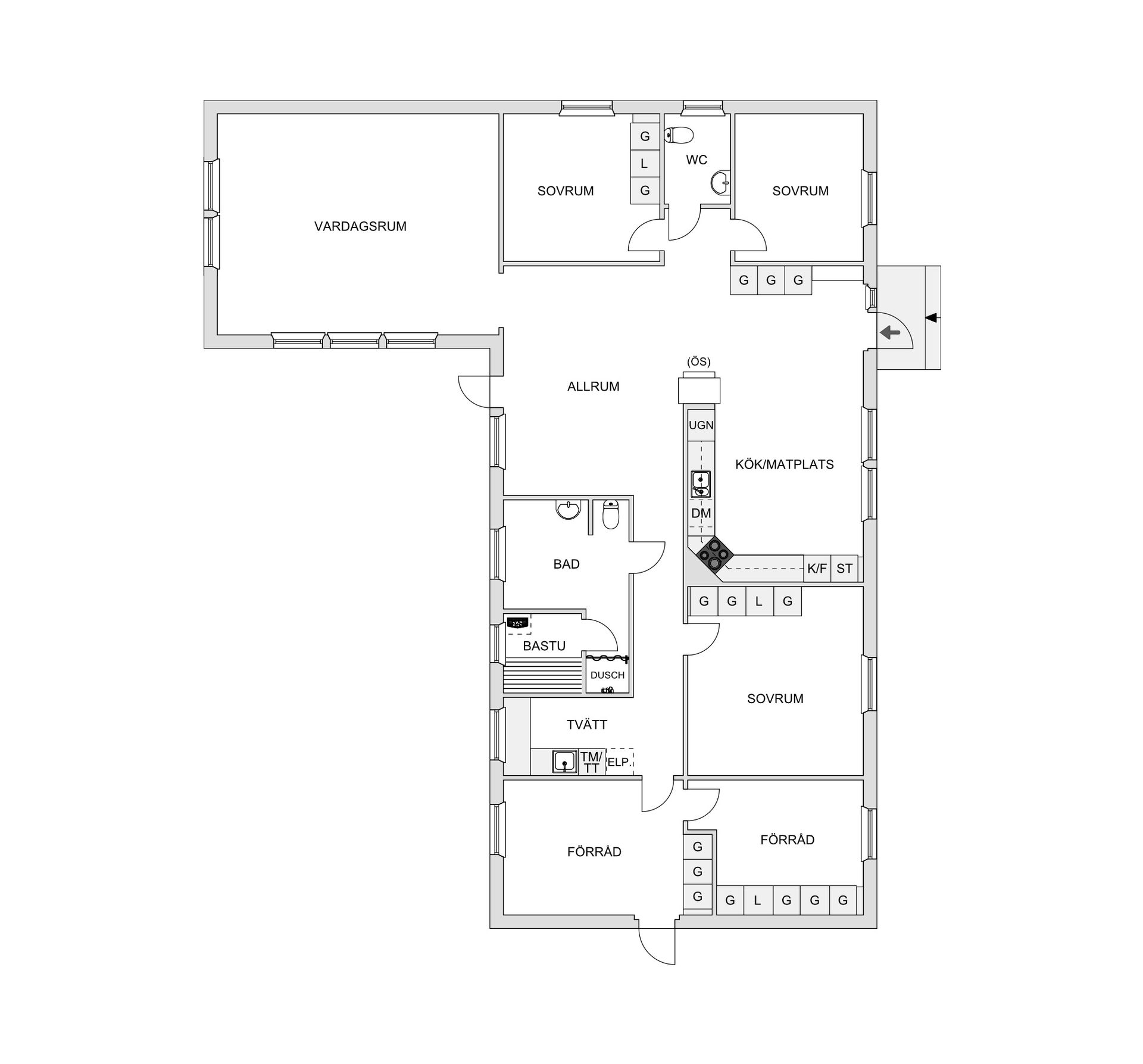 Villa, Junibacken 12, Trollbäcken, Tyresö